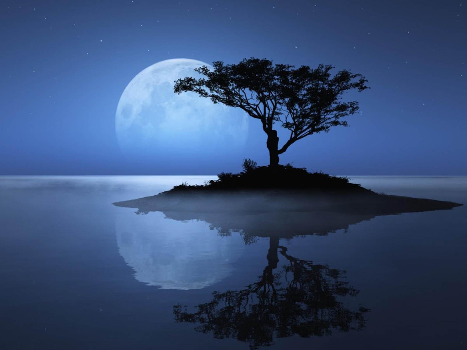 Fantasy Moon Landscape
 Wallpapers