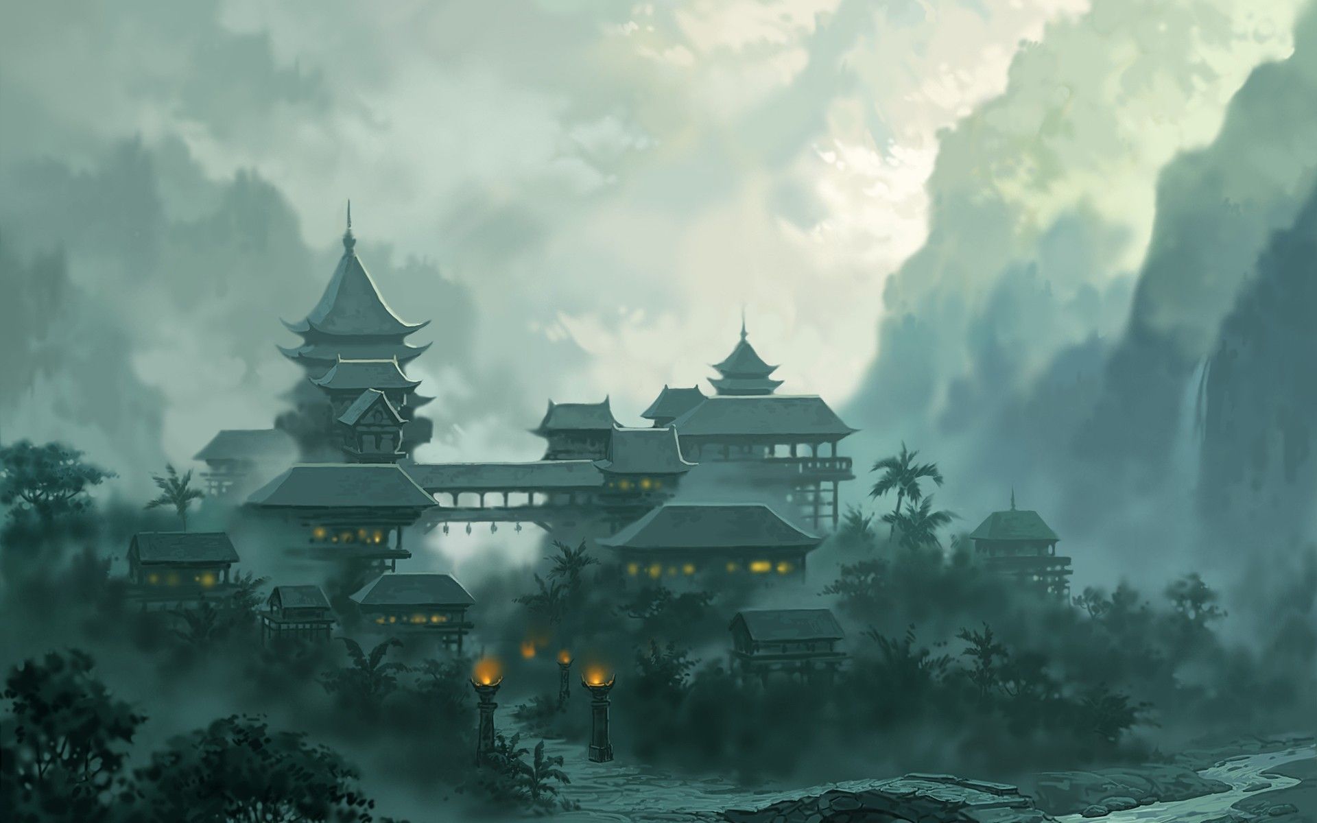 Fantasy Oriental Wallpapers