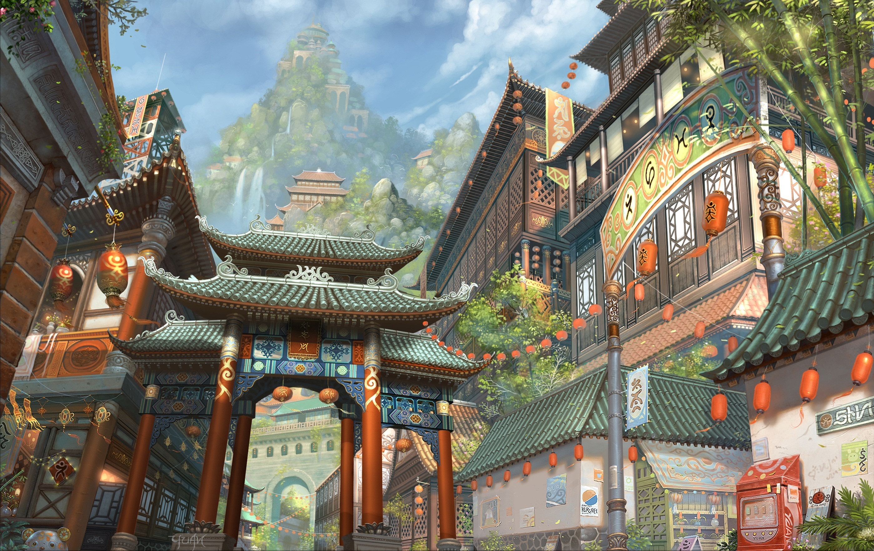 Fantasy Oriental Wallpapers