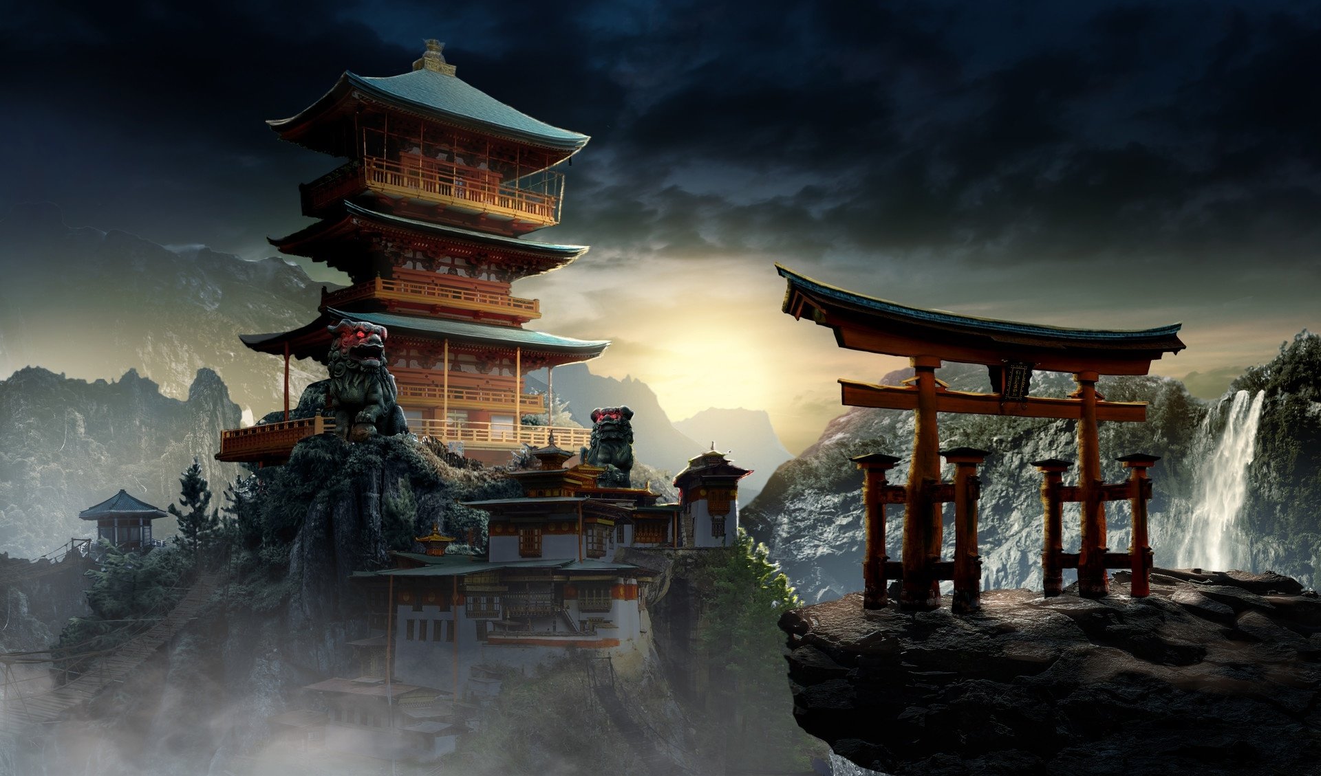 Fantasy Oriental Wallpapers