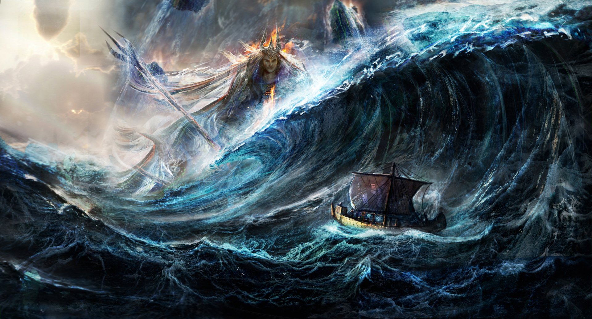 Fantasy Poseidon Wallpapers