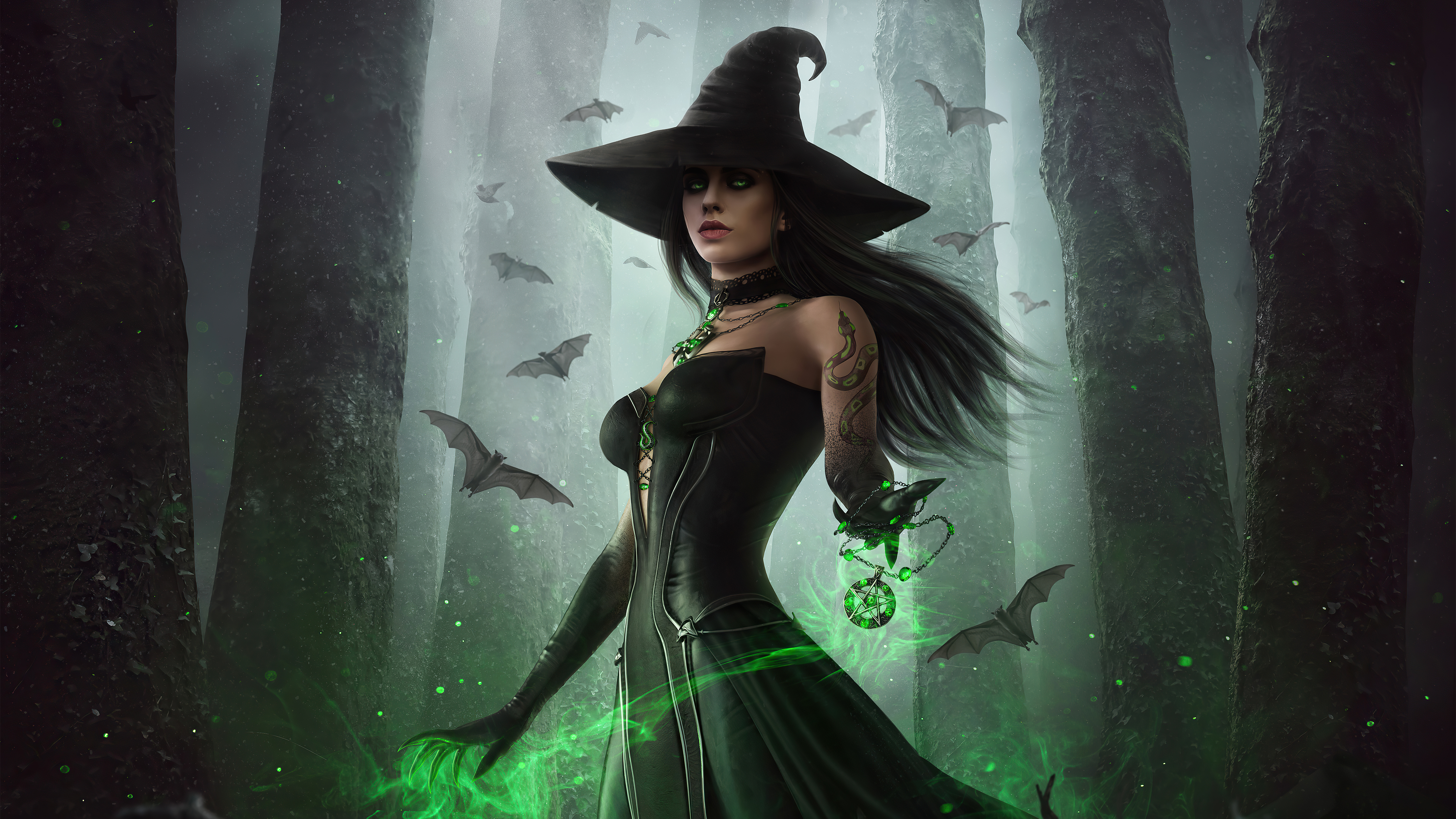 Fantasy Sorceress Wallpapers