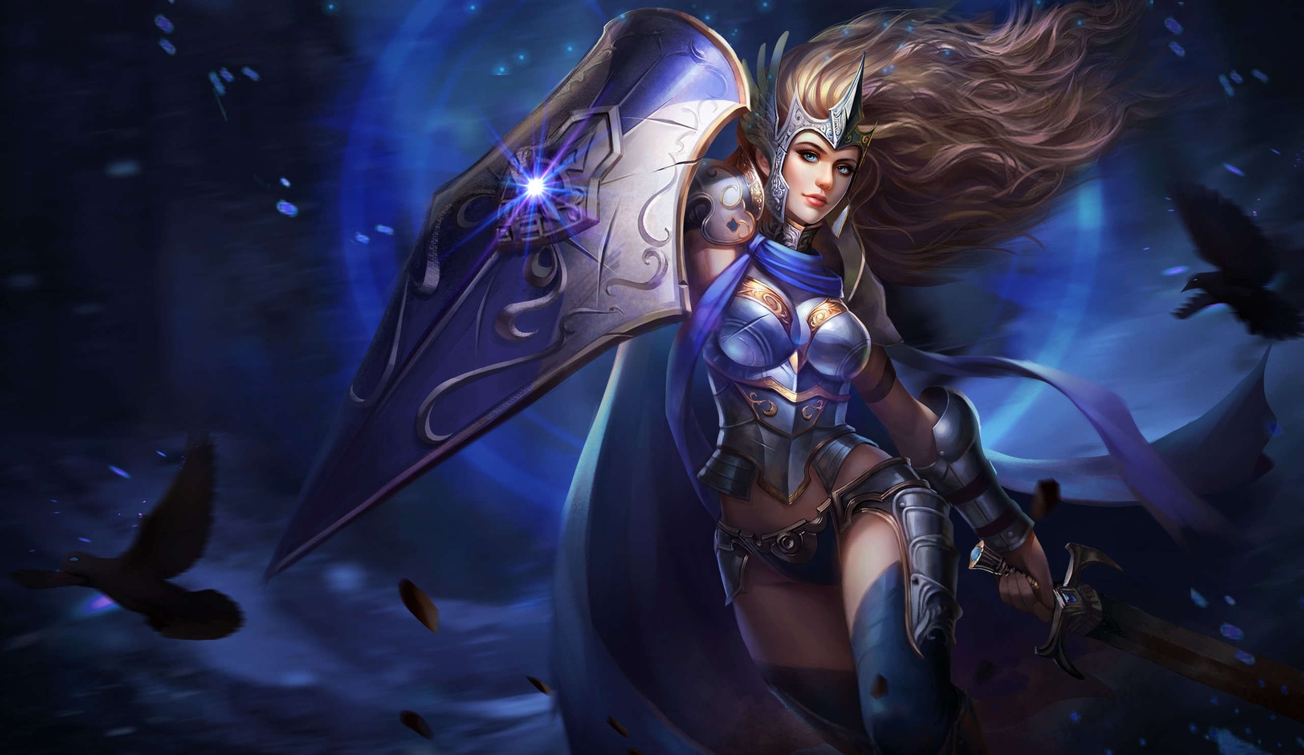 Fantasy Warrior Girl
 Wallpapers