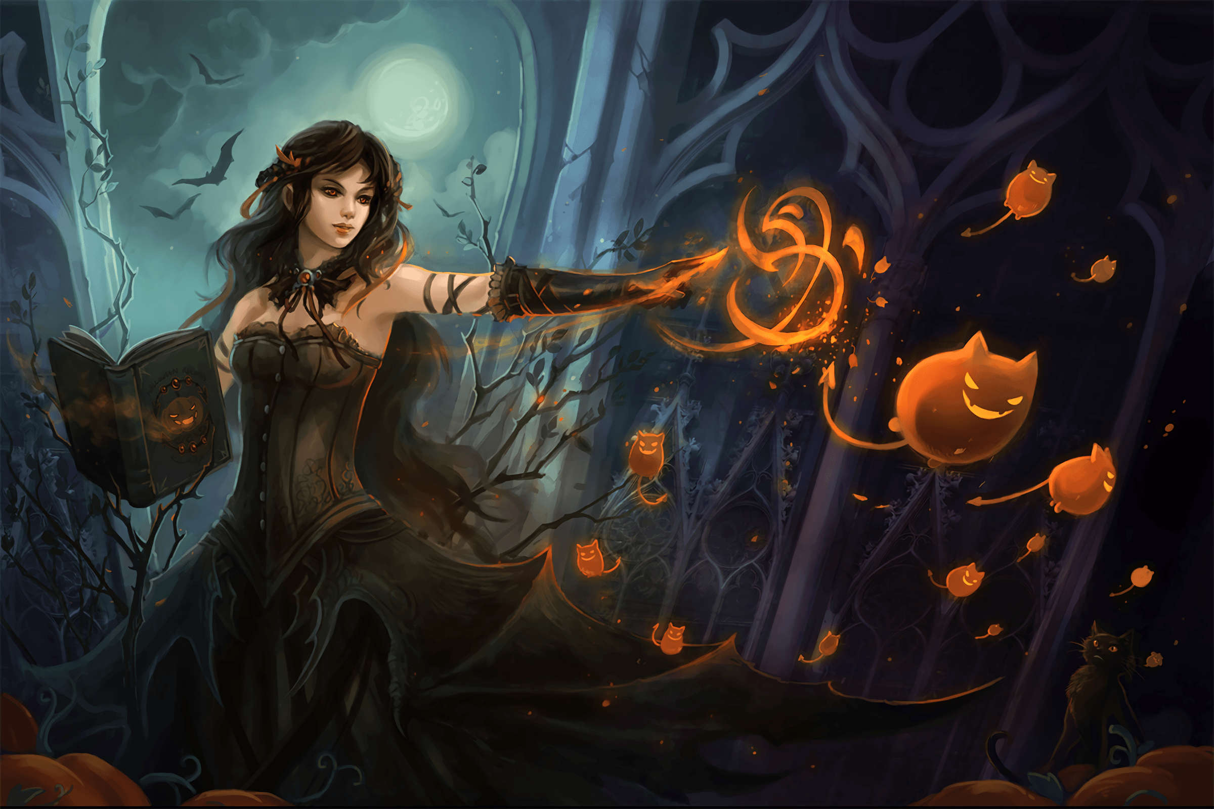 Fantasy Witch Wallpapers