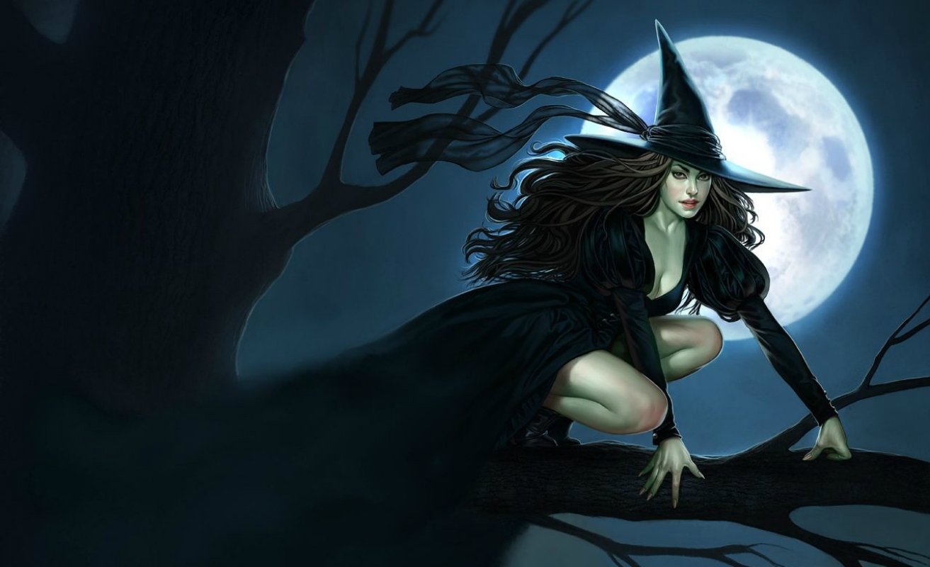 Fantasy Witch Wallpapers