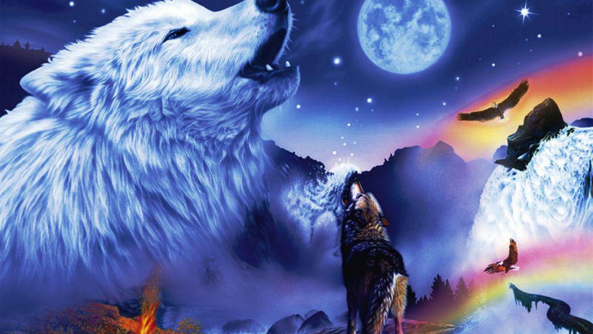 Fantasy Wolf Wallpapers