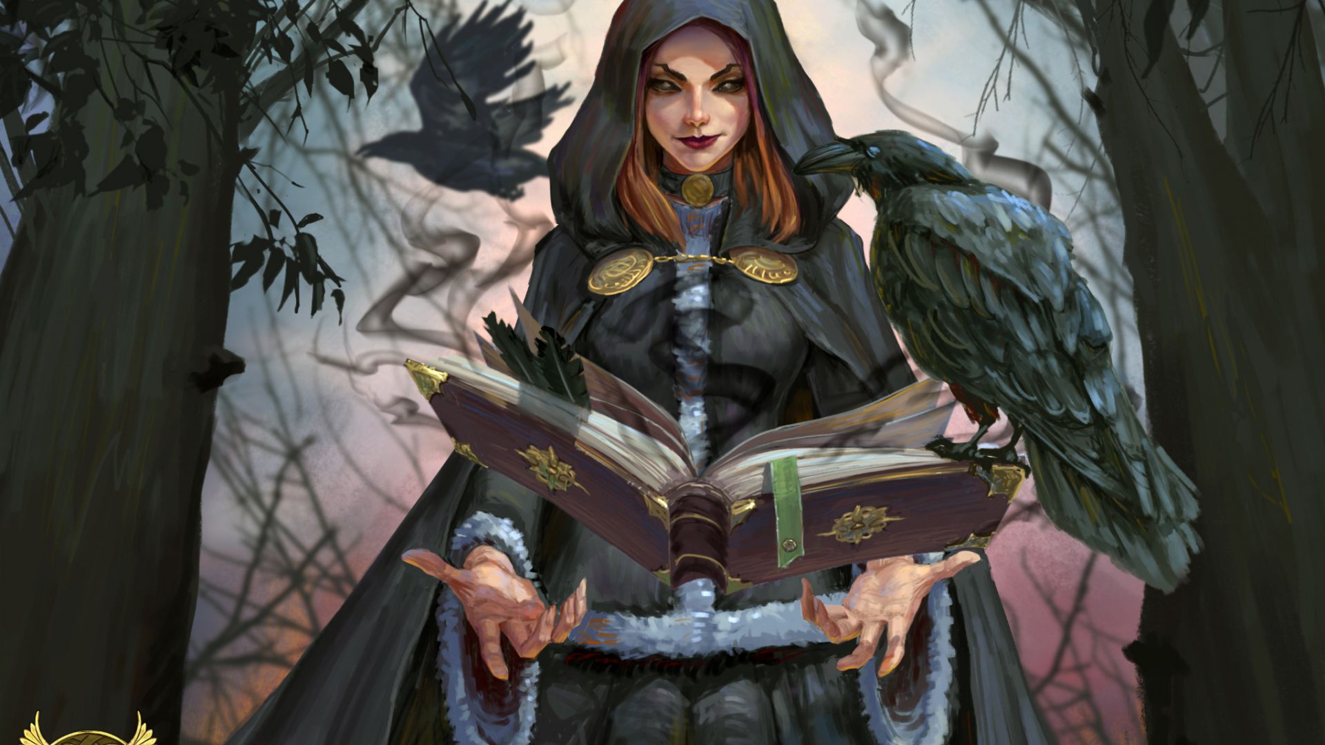 Fantasy Women Dark Magic
 Wallpapers