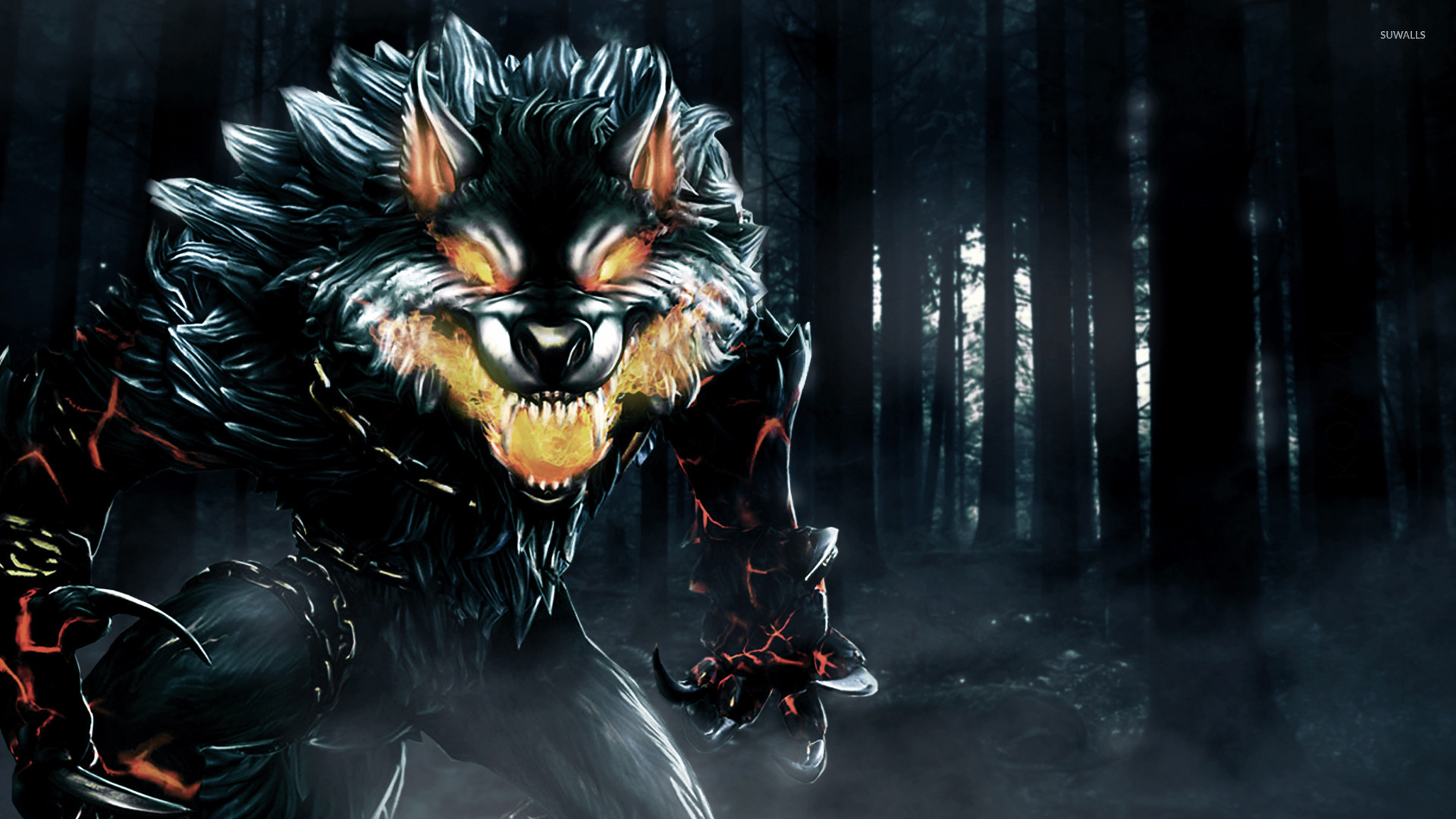 Fenrir Smite Fantasy Art
 Wallpapers