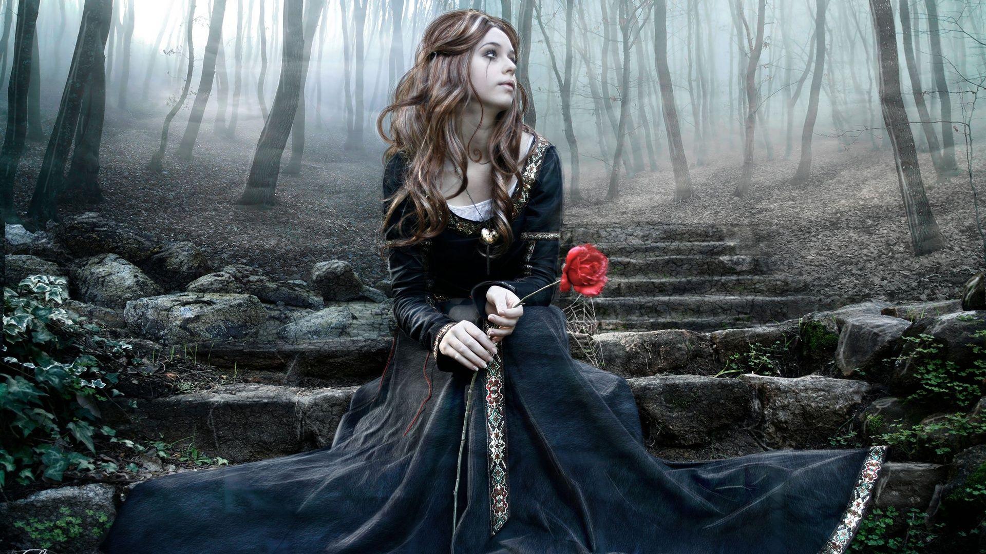 Gothic Girl
 Wallpapers