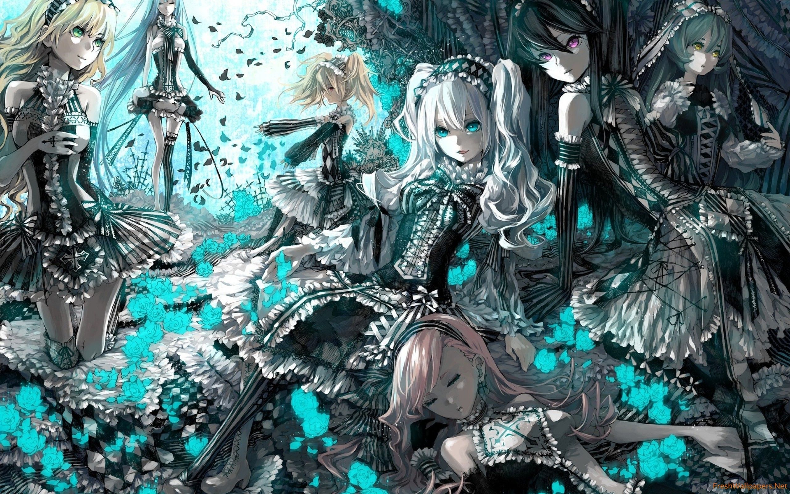 Gothic Girl
 Wallpapers