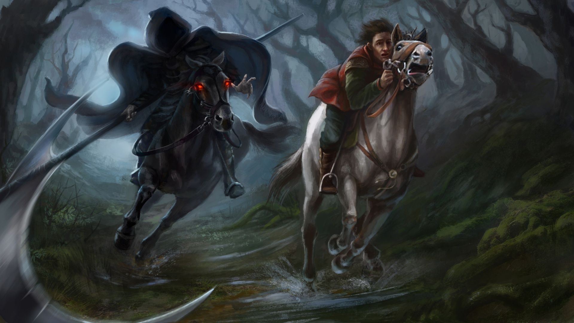 Horse Creature In Dark Fantasy
 Wallpapers