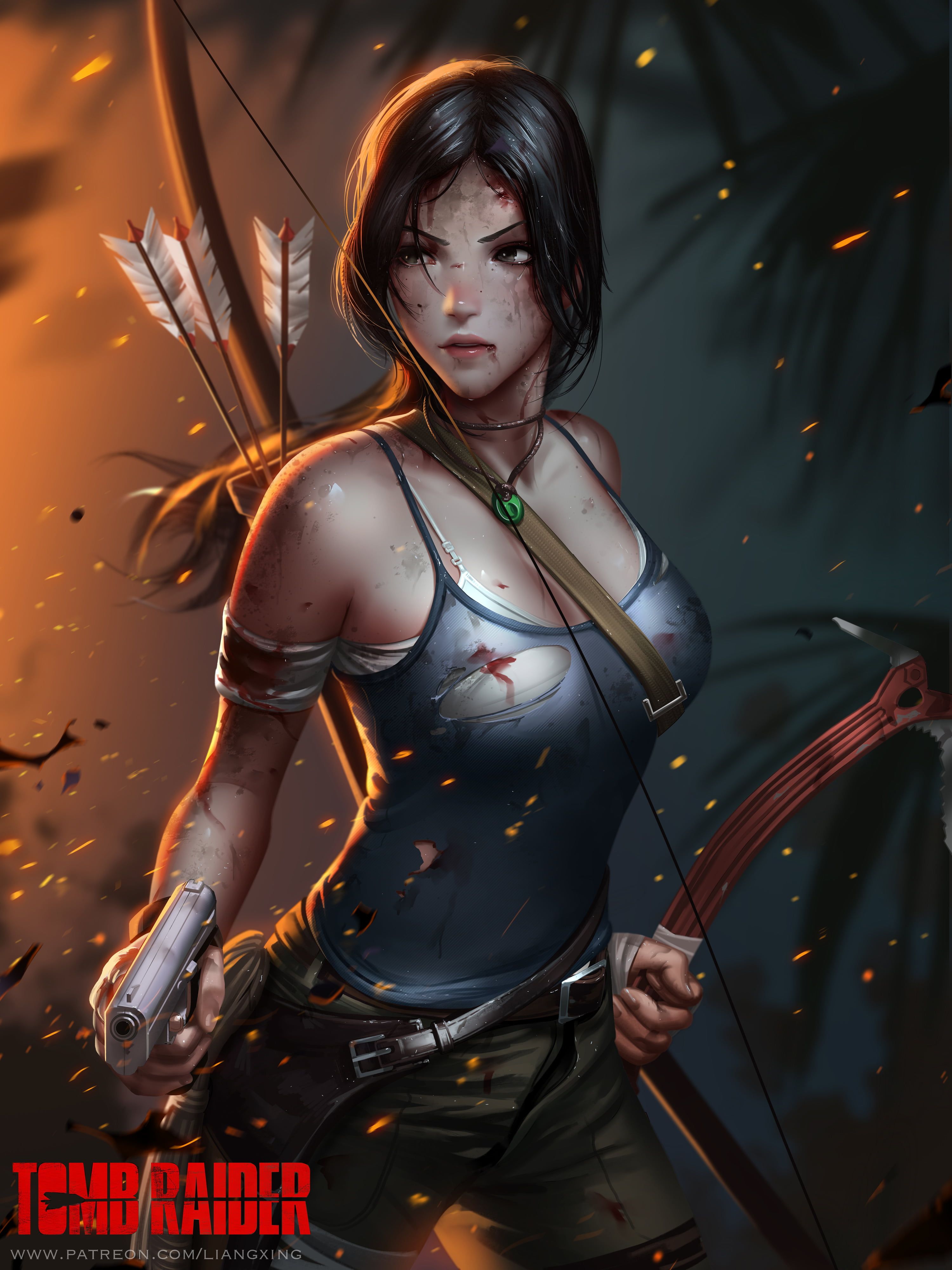 Lara Croft Tomb Raider Artwork
 Wallpapers