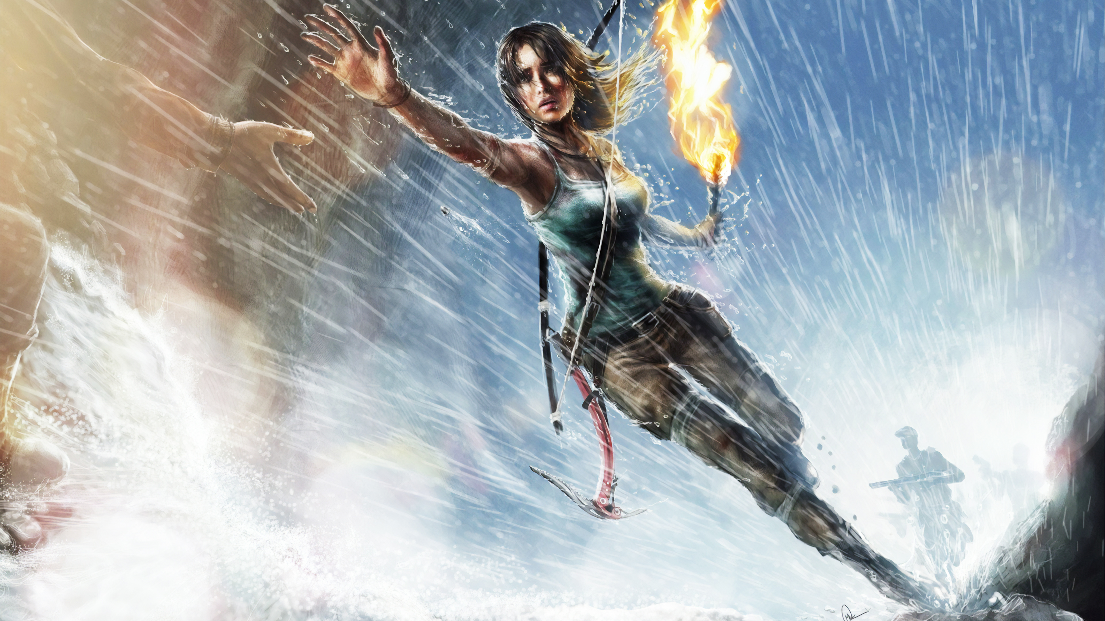 Lara Croft Tomb Raider Artwork
 Wallpapers