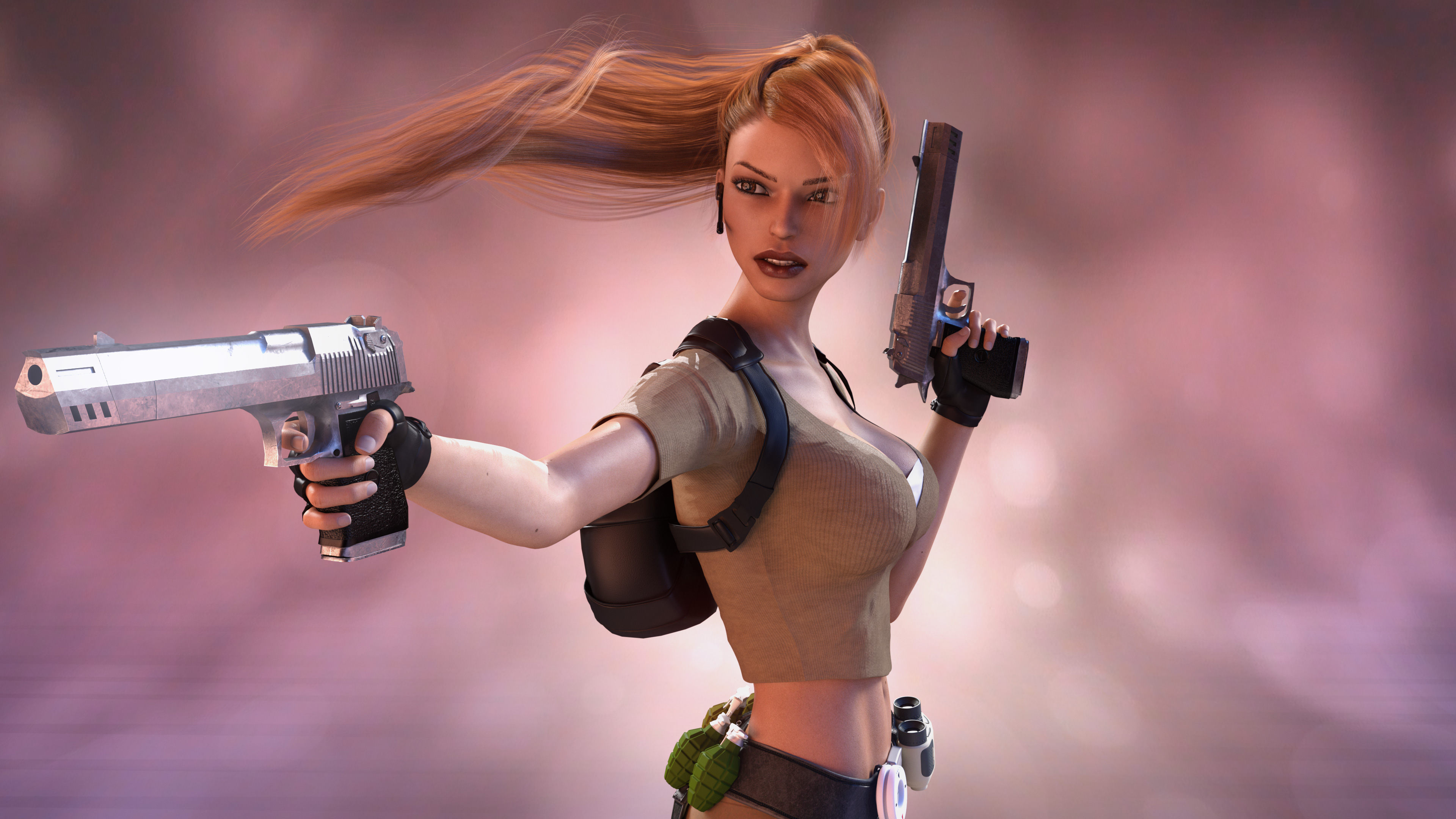 Lara Croft Tomb Raider Artwork
 Wallpapers