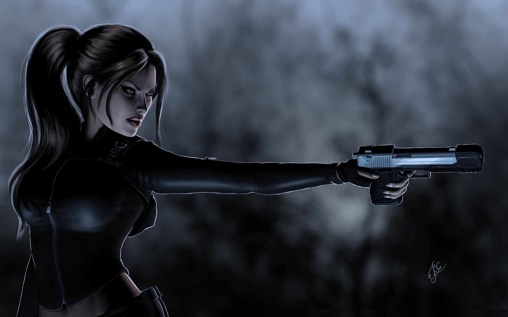 Lara Croft Tomb Raider Artwork
 Wallpapers