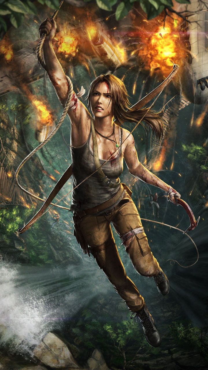 Lara Croft Tomb Raider Artwork
 Wallpapers