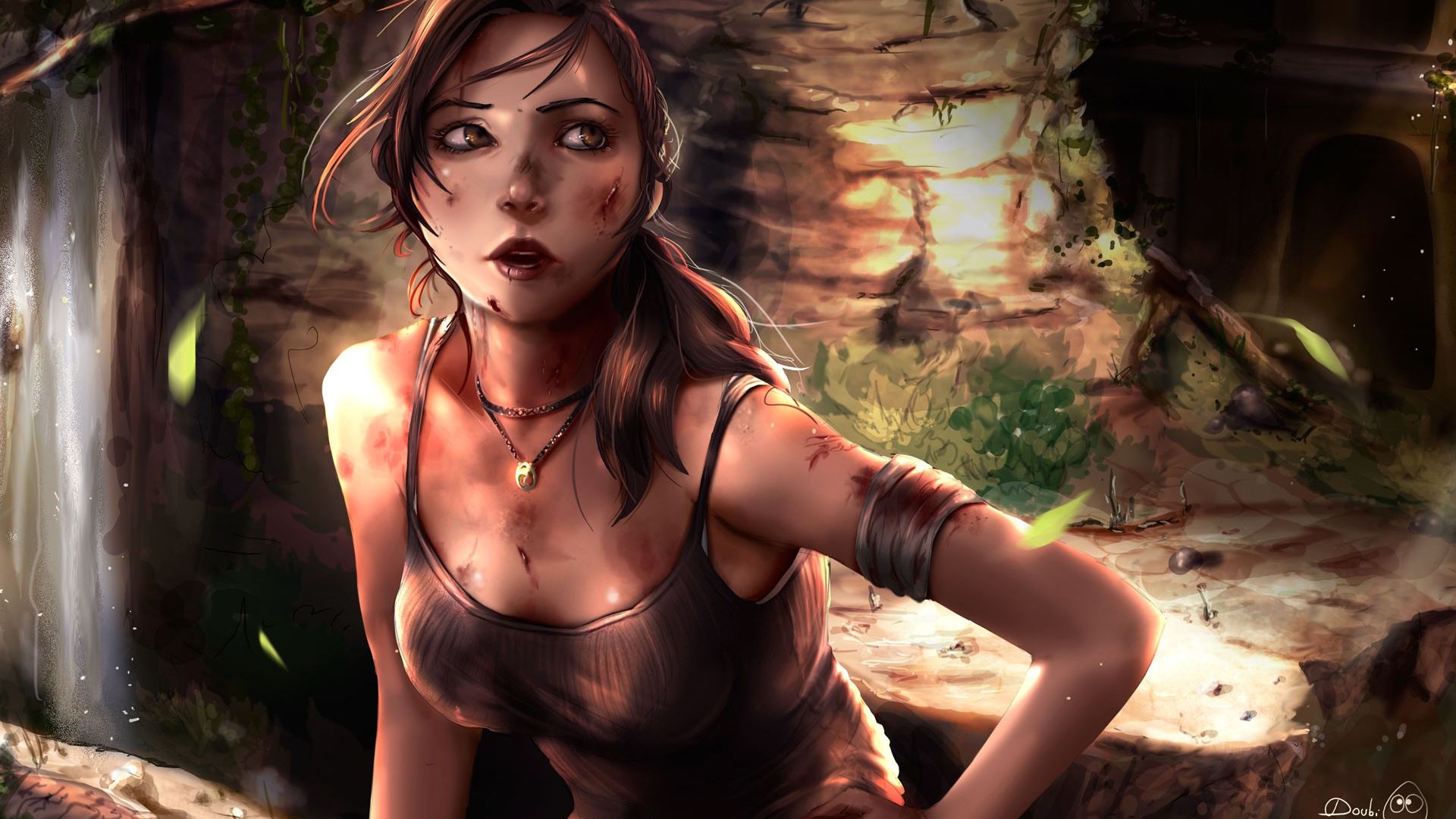 Lara Croft Tomb Raider Artwork
 Wallpapers