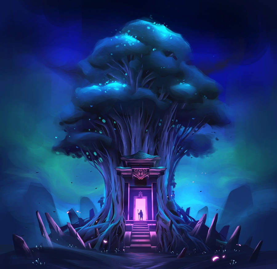 Magical Tree Art
 Wallpapers