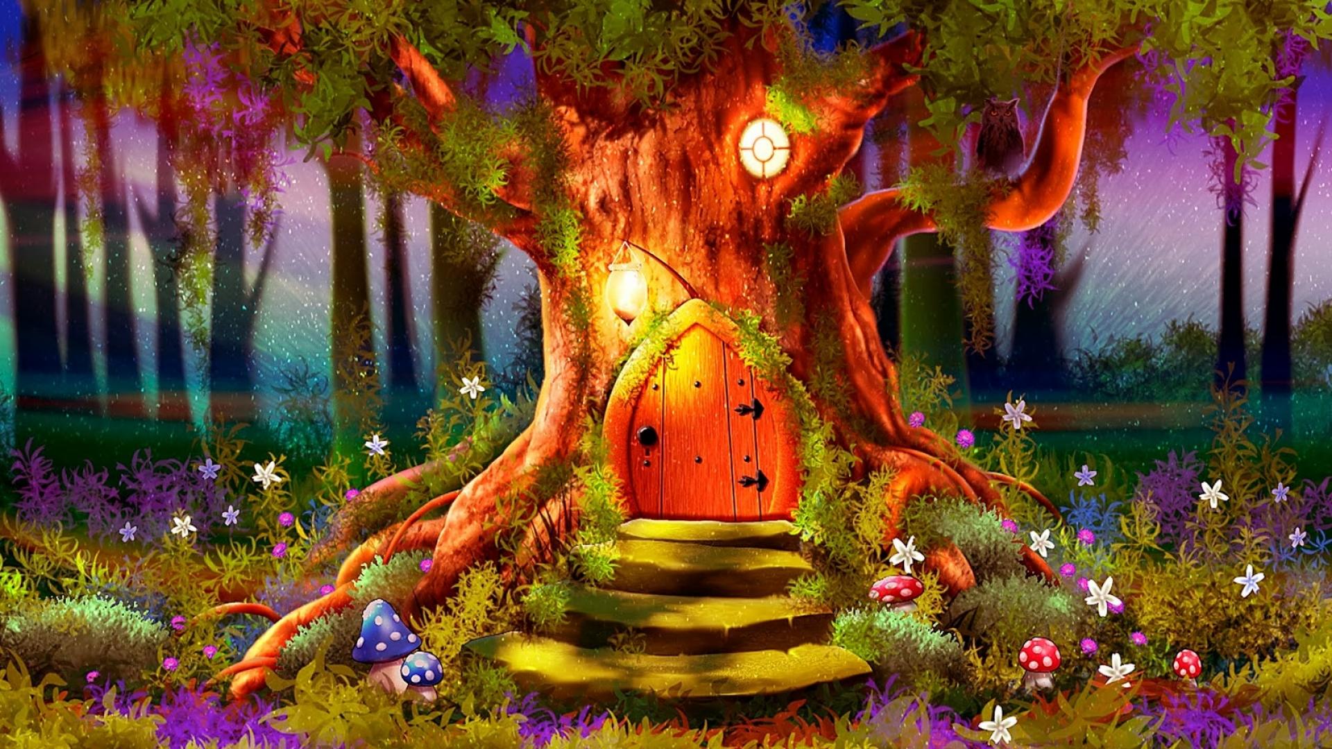 Magical Tree Art
 Wallpapers