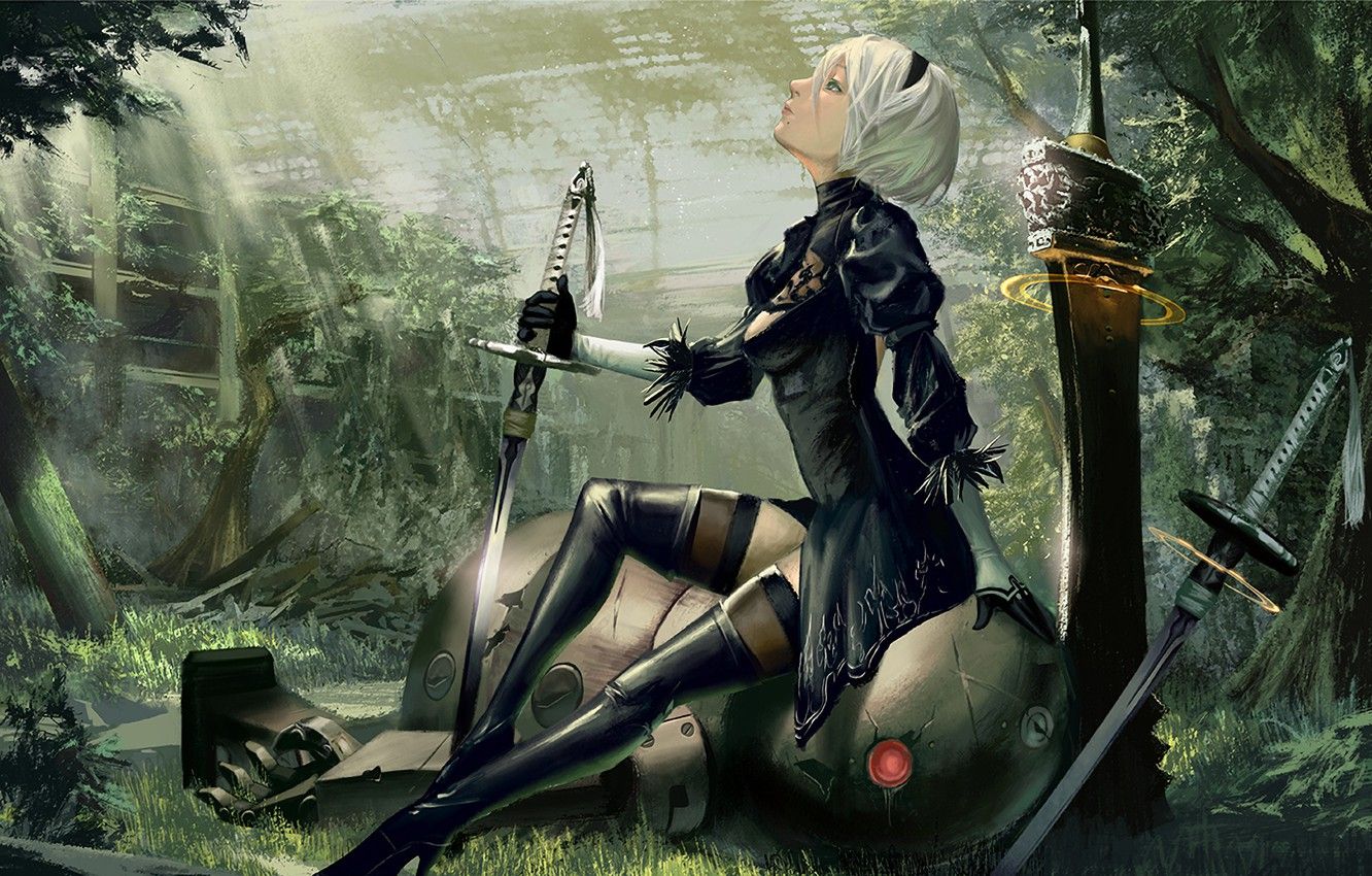 Nier Automata Fantasy Game Art
 Wallpapers