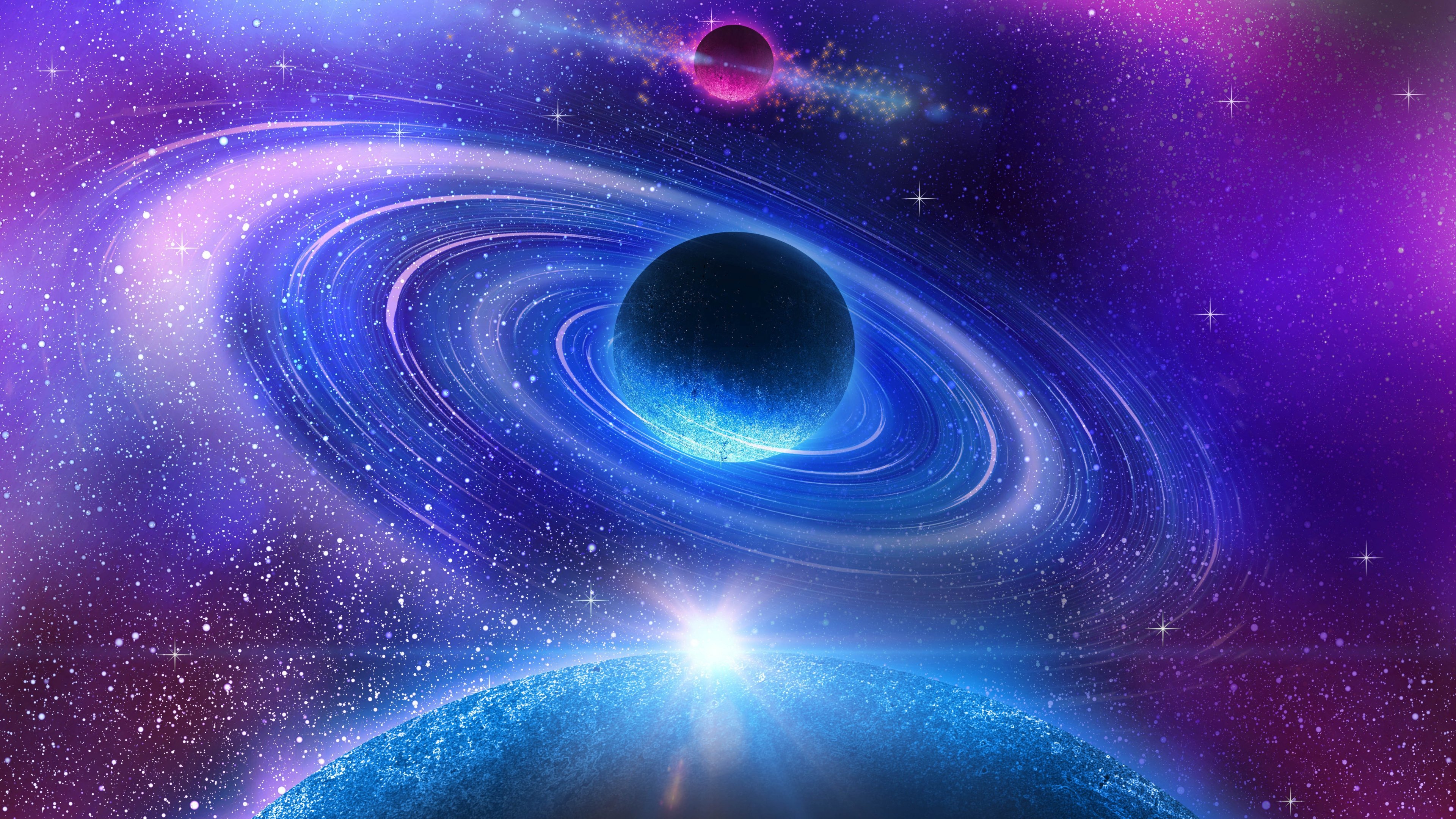 Planets Colliding
 Wallpapers