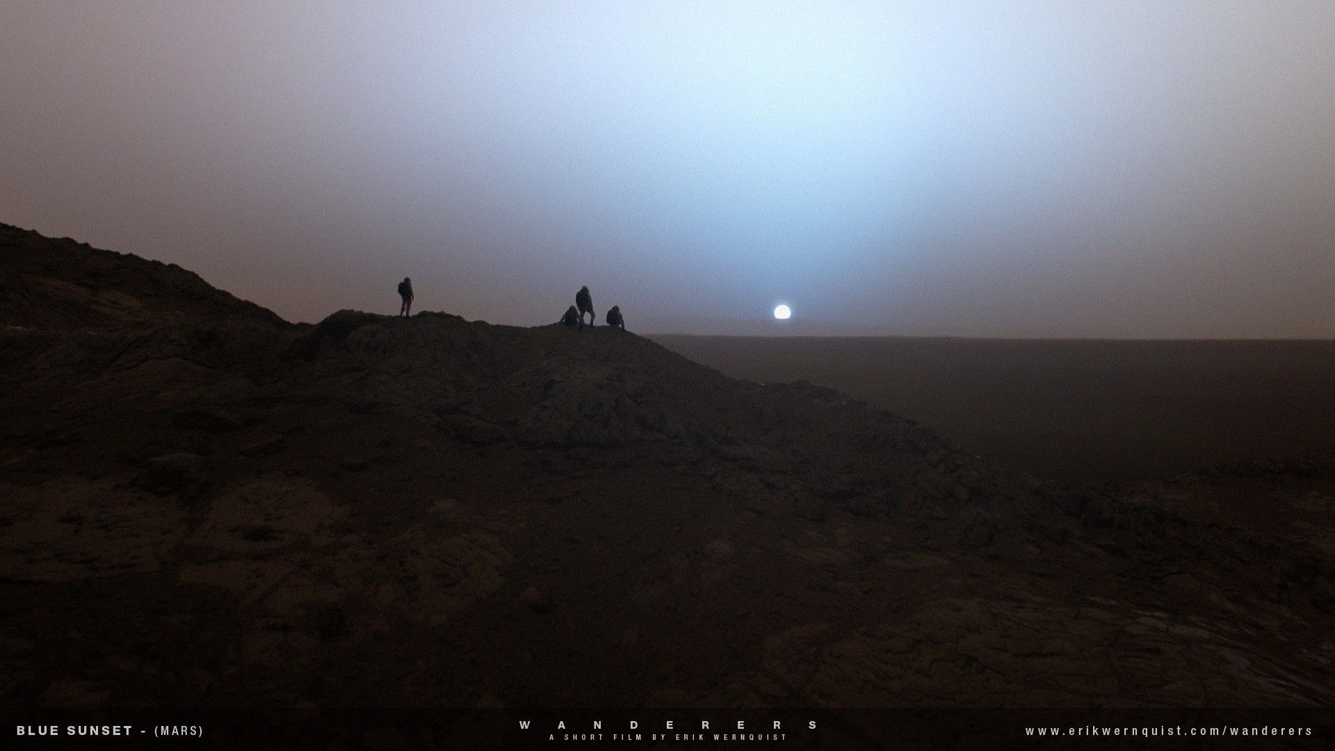 Post Apocalyptic Sunset In Mars 4K
 Wallpapers