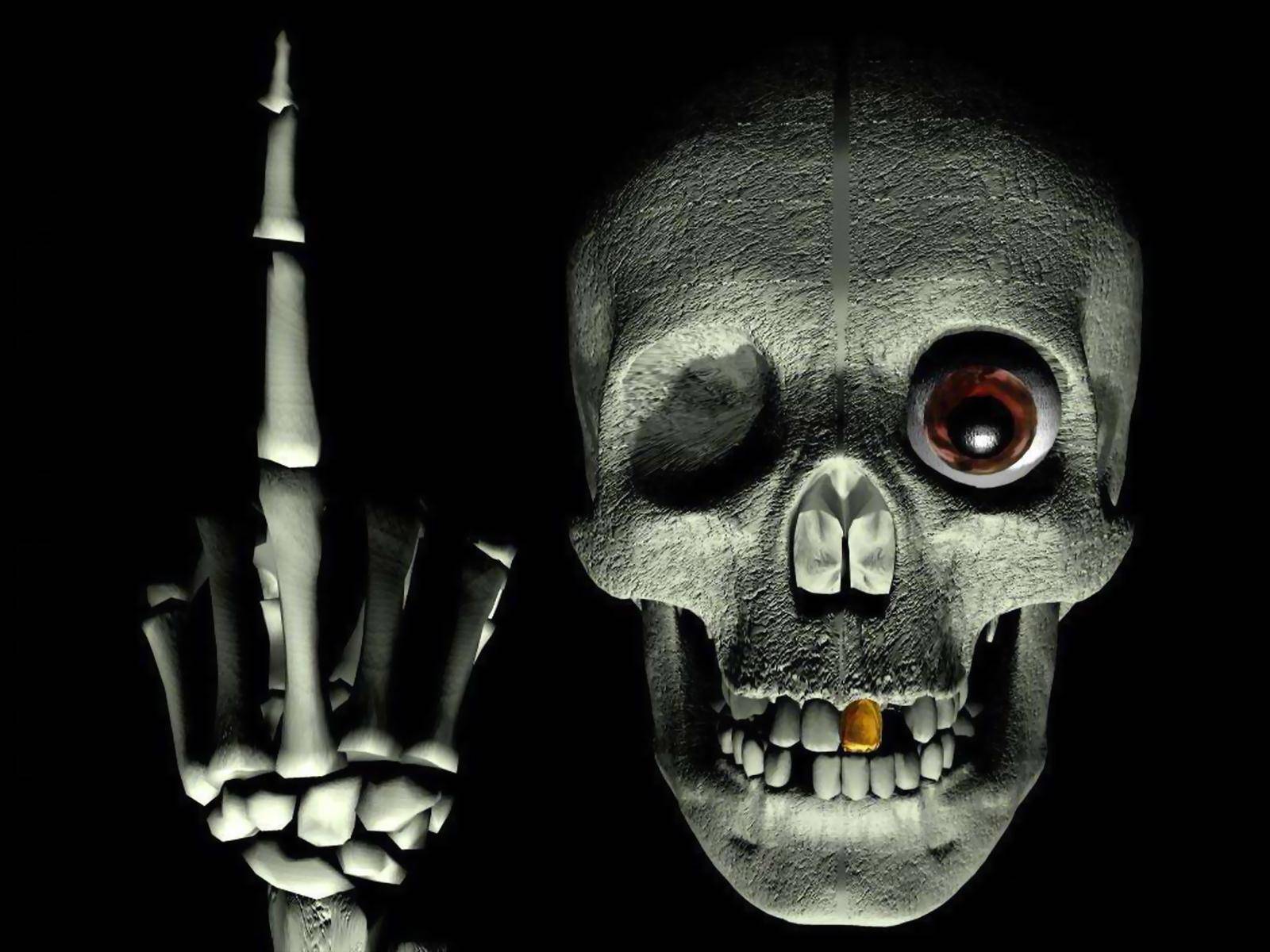 Scary Skulls
 Wallpapers