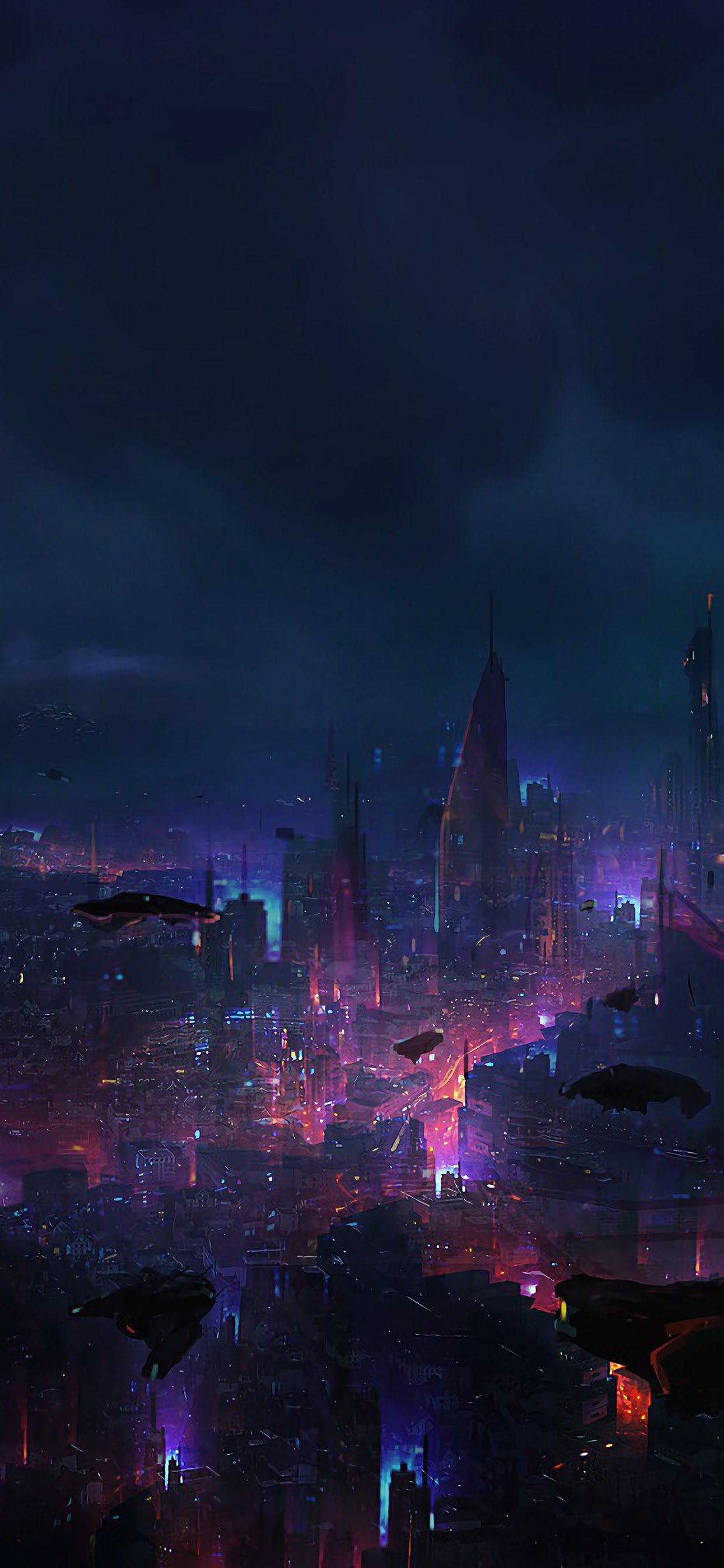 Sci Fi Cyberpunk City
 Wallpapers