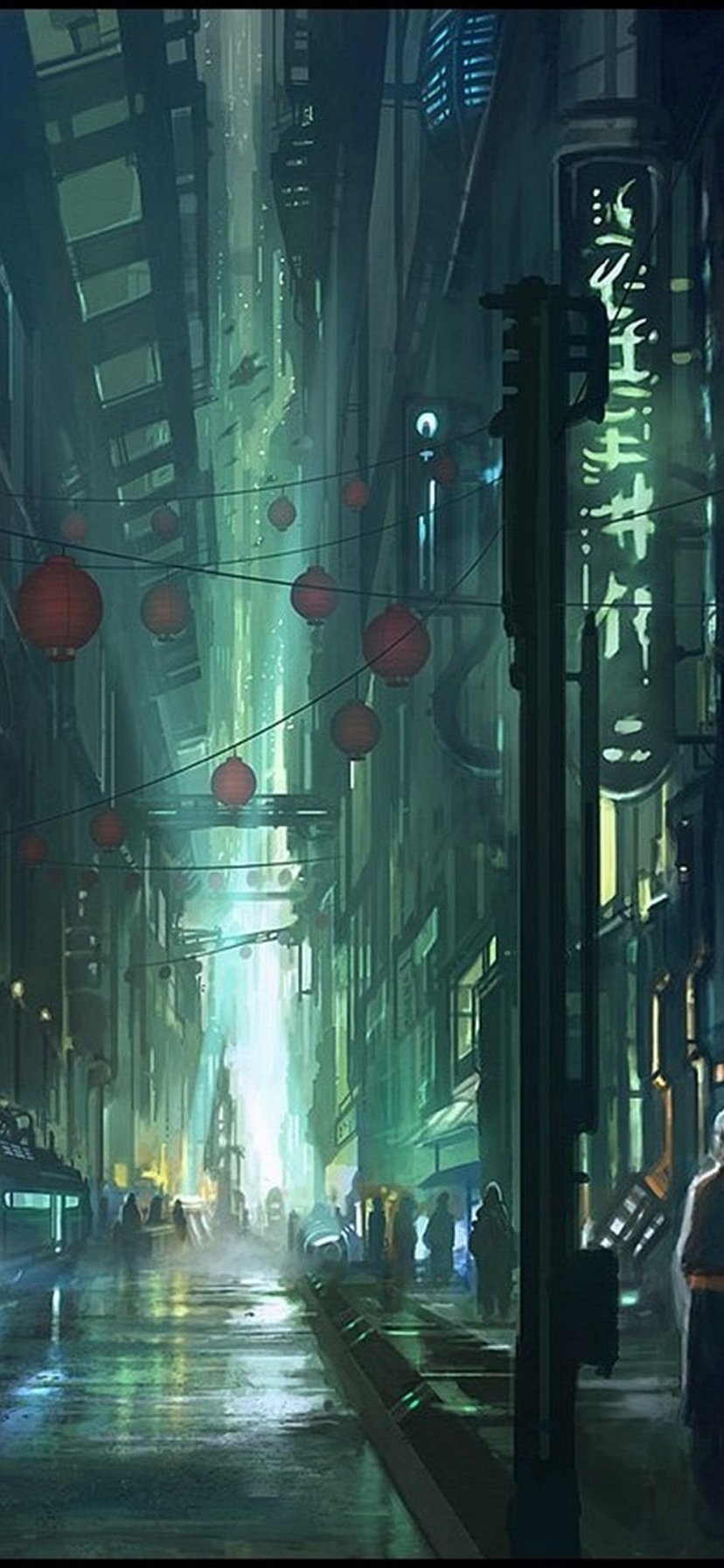 Sci Fi Cyberpunk City
 Wallpapers