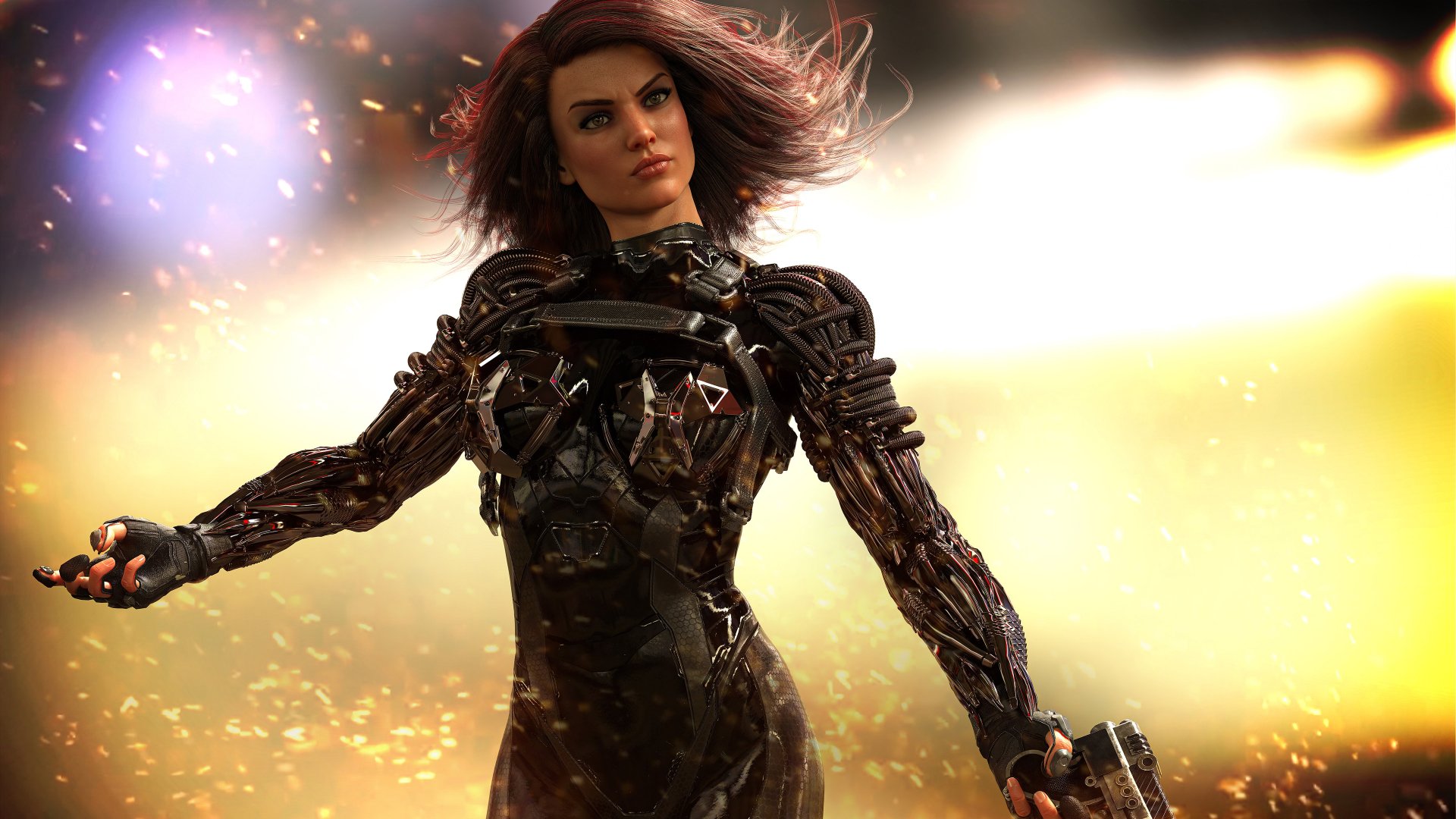 Sci Fi Women 4K Warrior
 Wallpapers