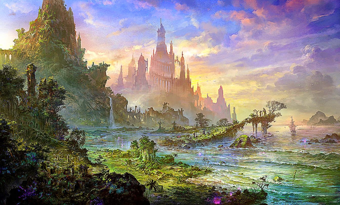 Scifi Landscape Painting
 Wallpapers