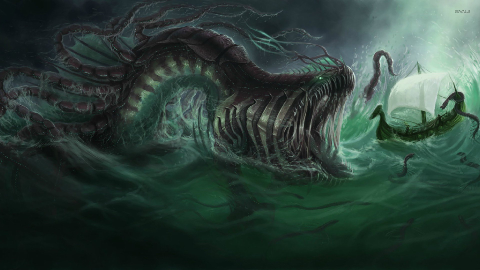 Sea Monster Wallpapers