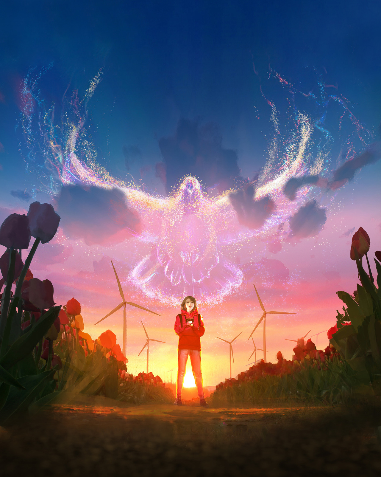 Spiritual Fantasy Art Sunrise
 Wallpapers