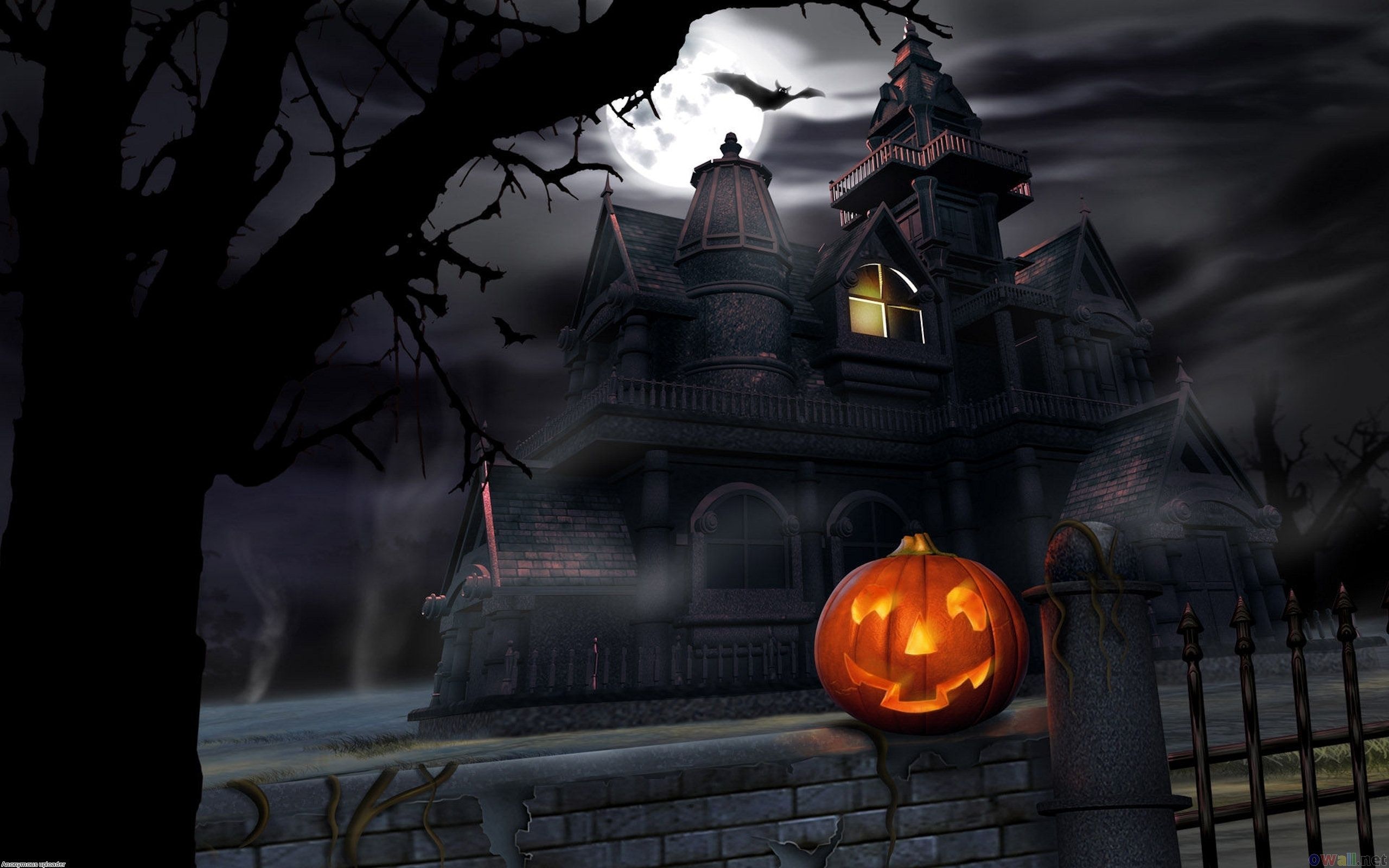 Spooky Halloween House
 Wallpapers