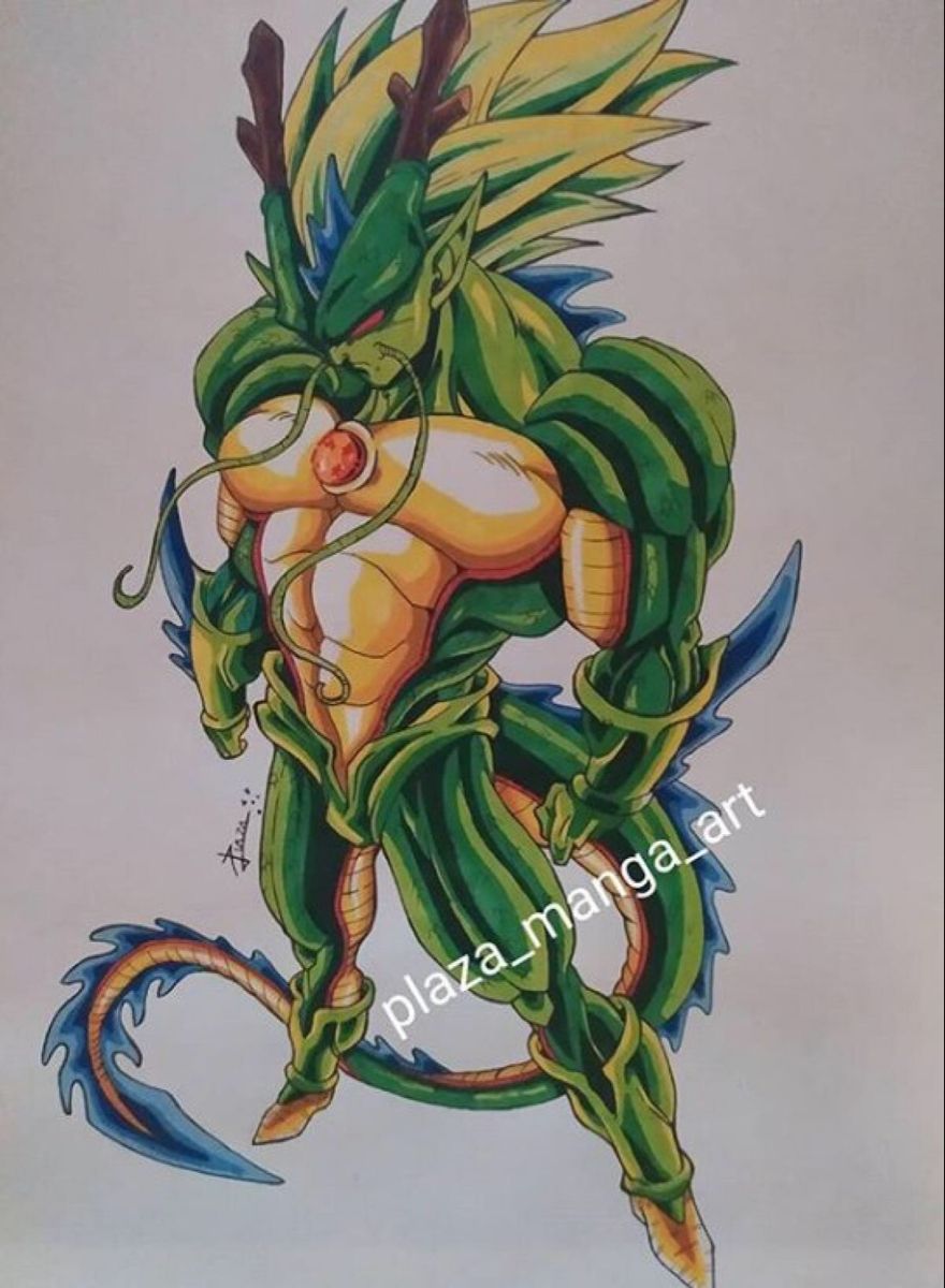 Warrior And Shenlong Art
 Wallpapers