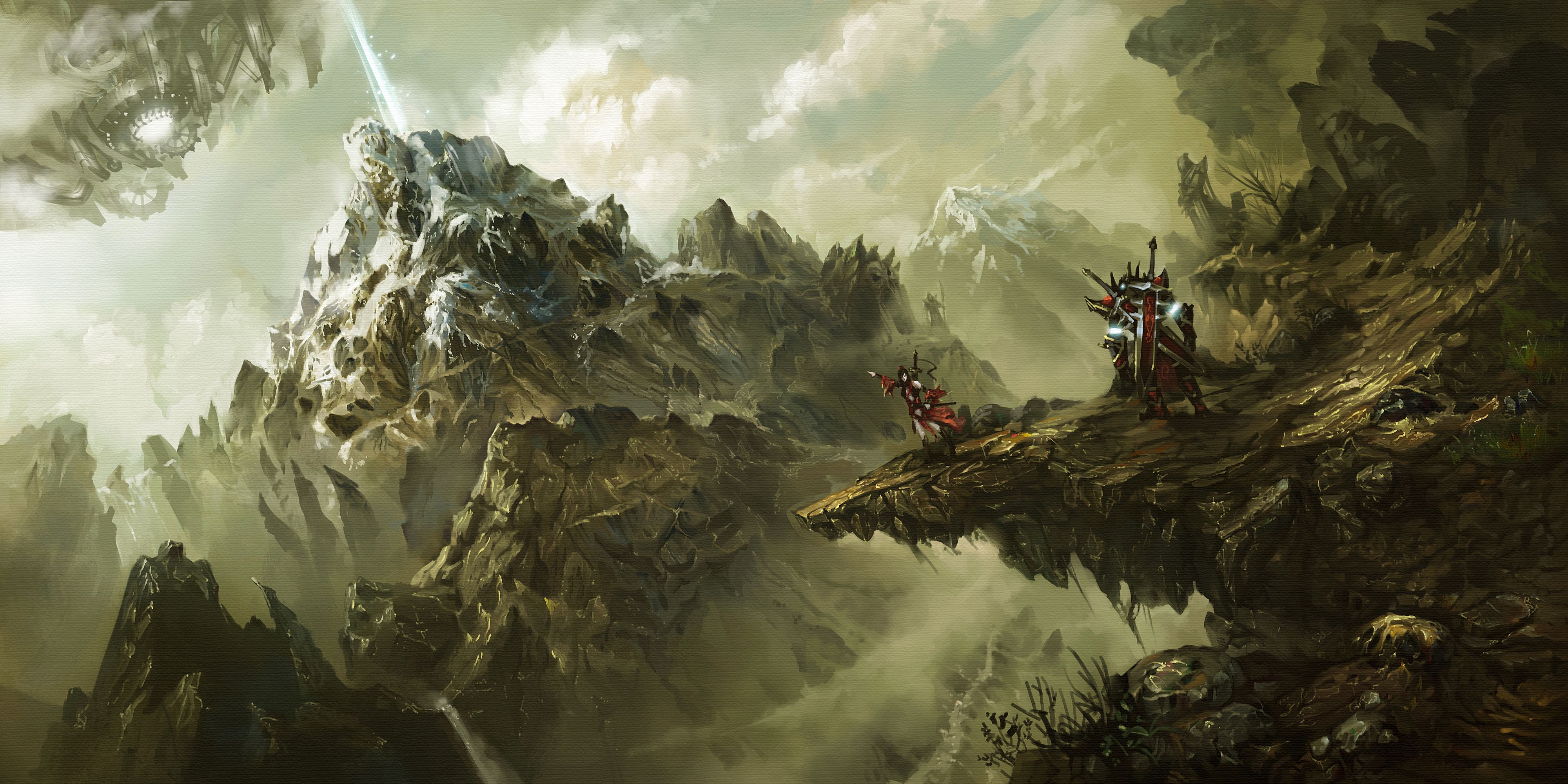Warrior Fantasy World 4K Landscape
 Wallpapers