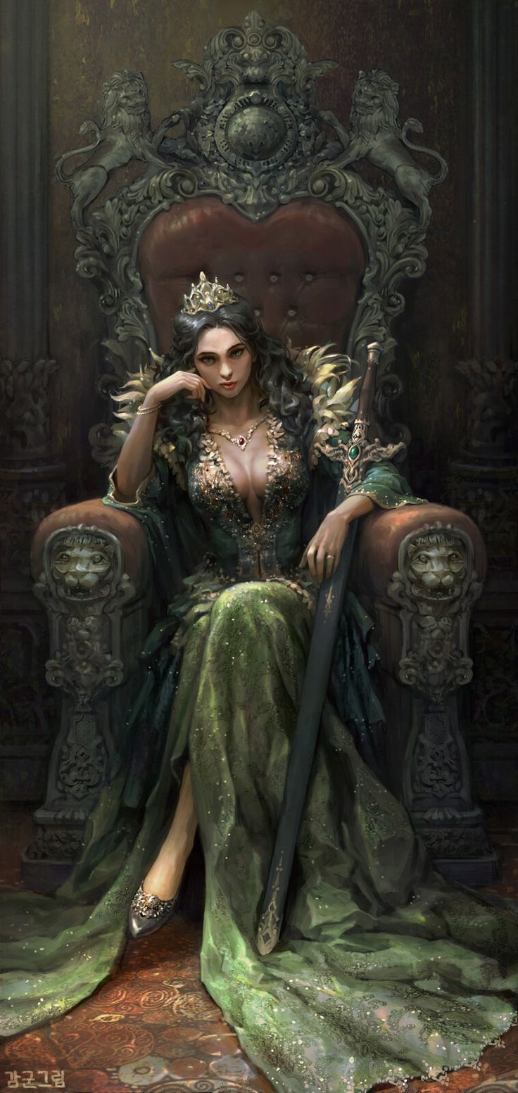 Warrior On The Throne Fantasy
 Wallpapers