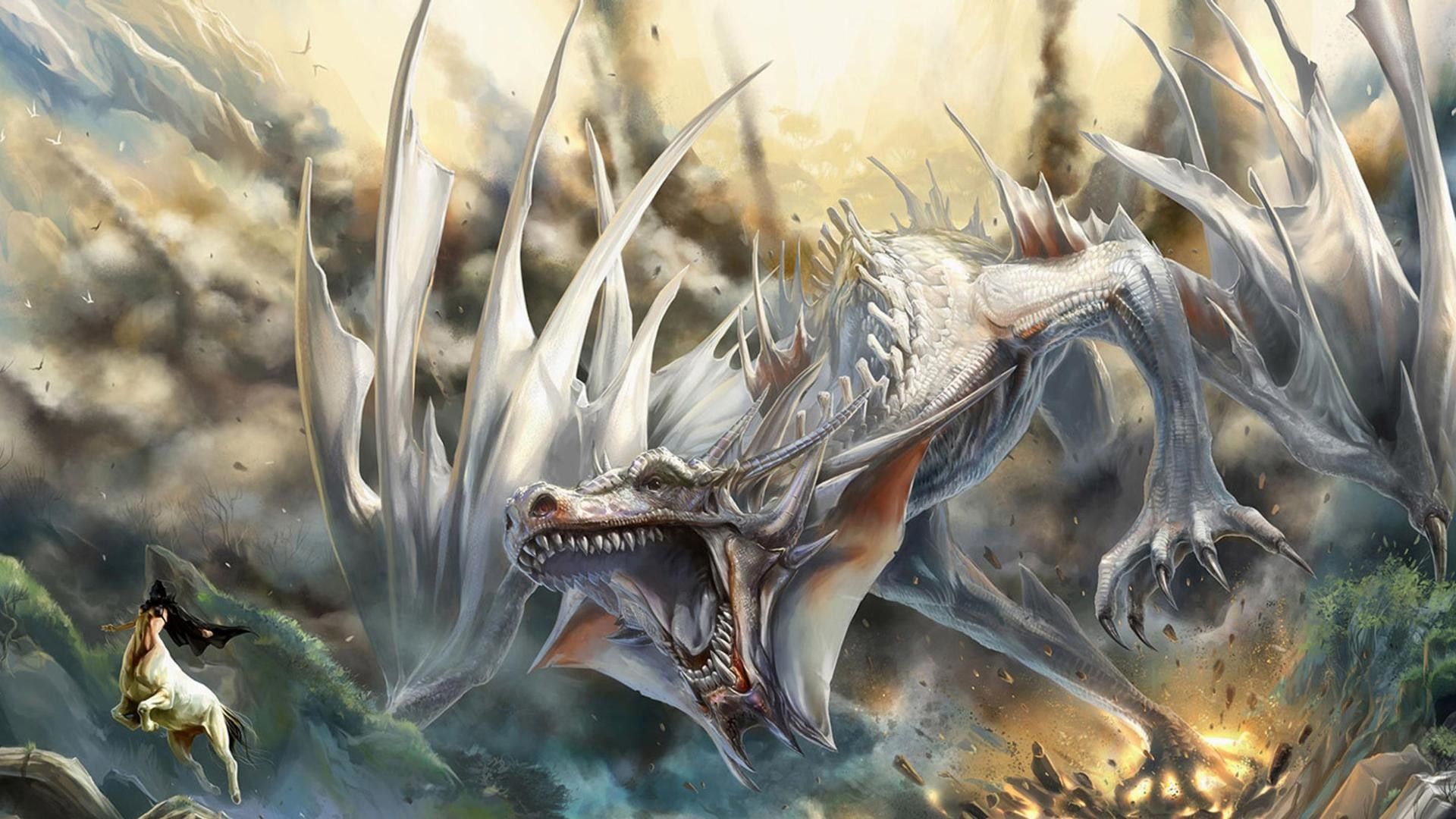 White Dragon Art
 Wallpapers