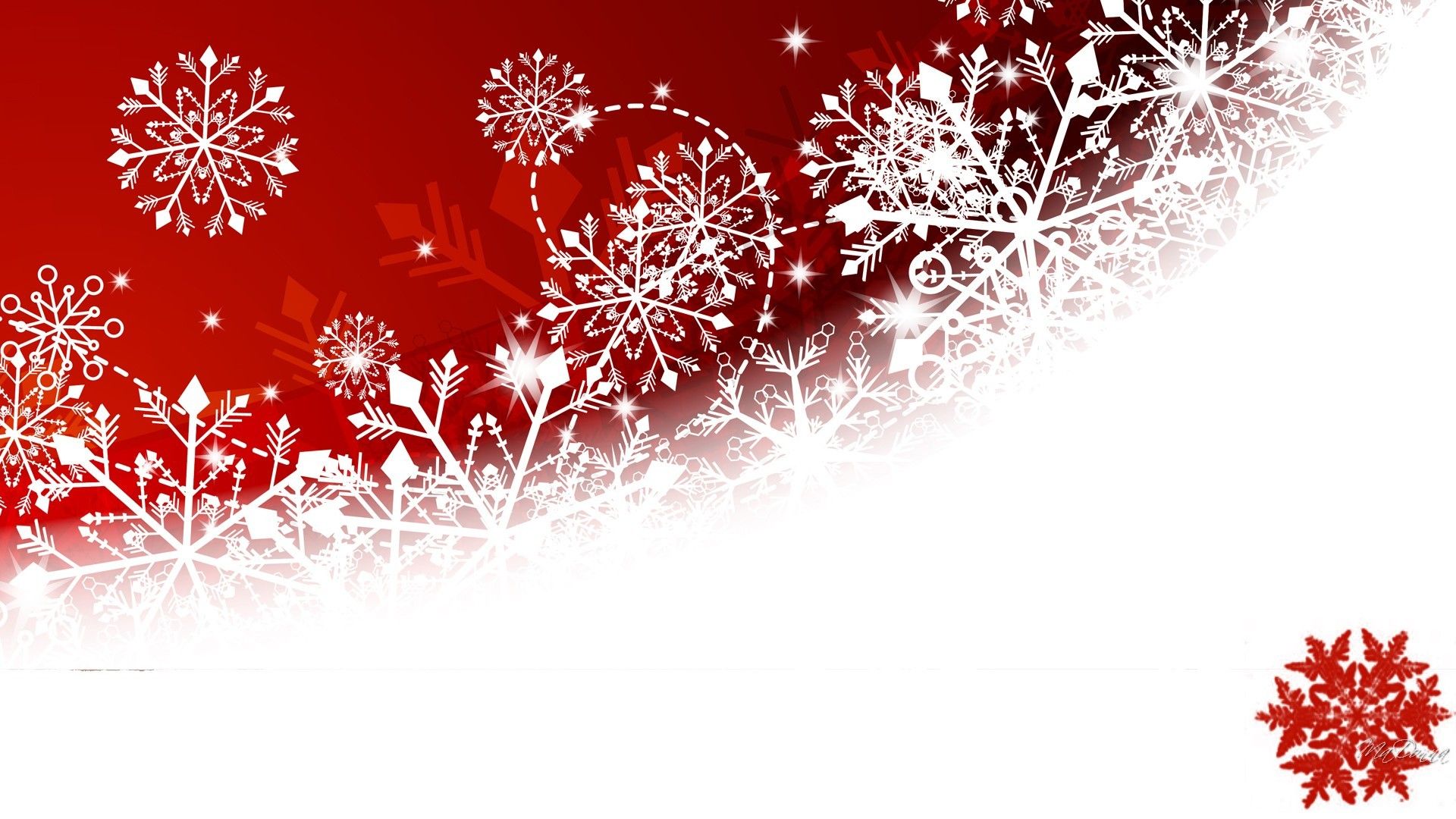 Christmas Abstract Art Wallpapers