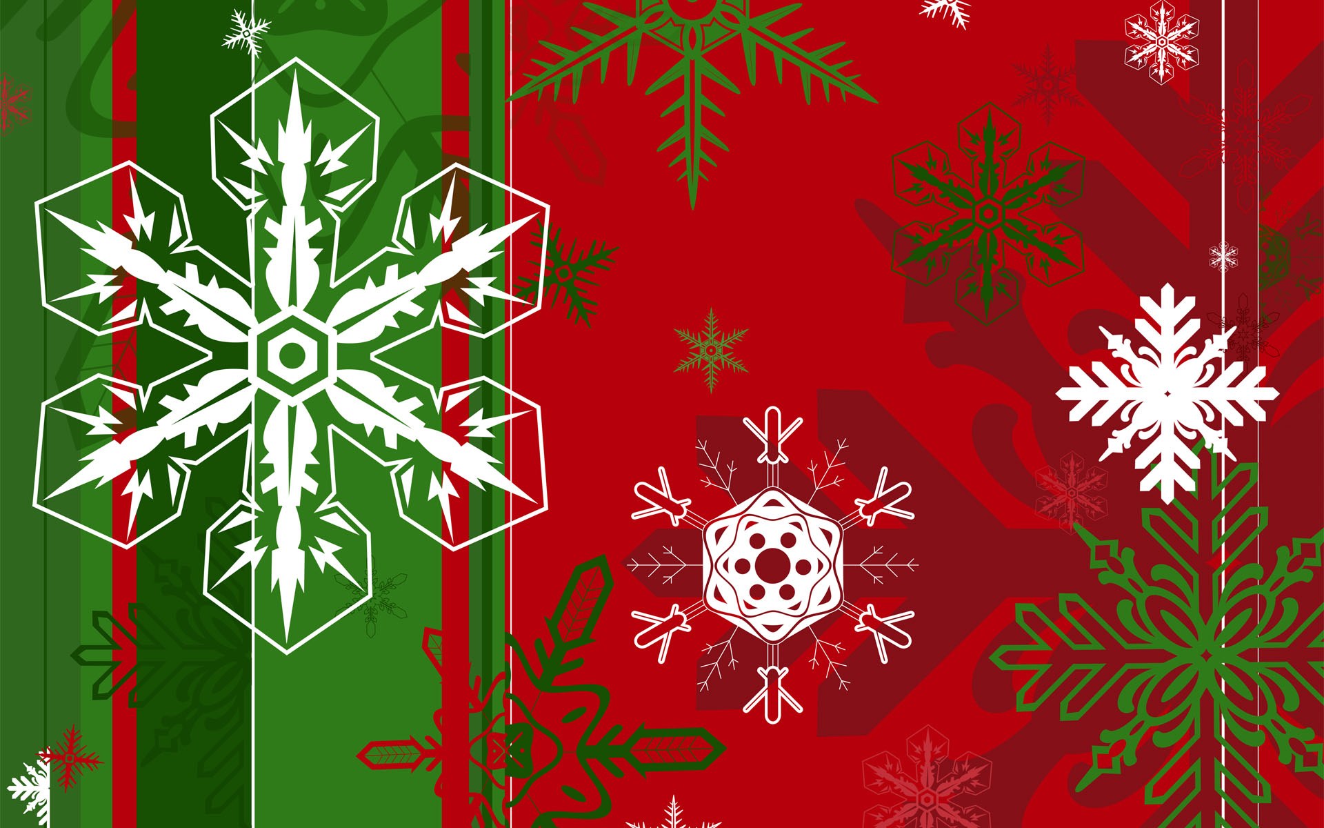 Christmas Abstract Art Wallpapers