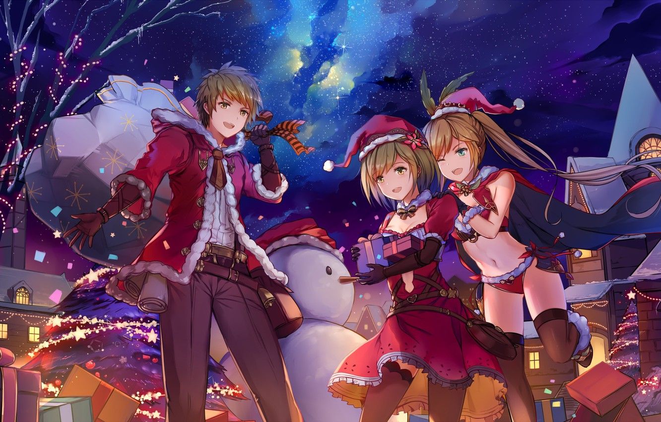 Christmas Anime Boys Wallpapers