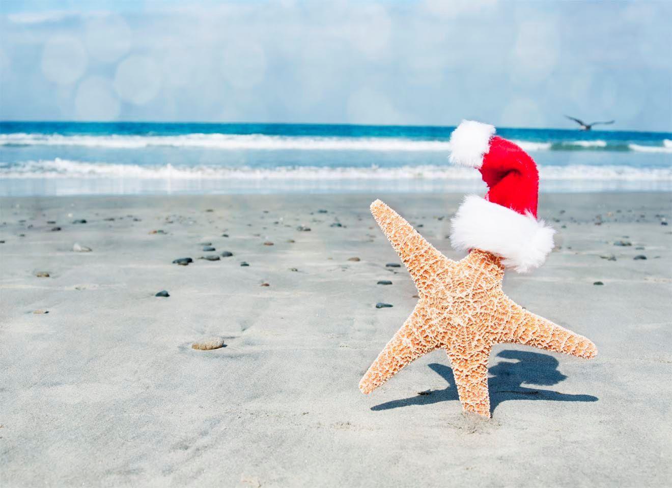 Christmas Beach Wallpapers