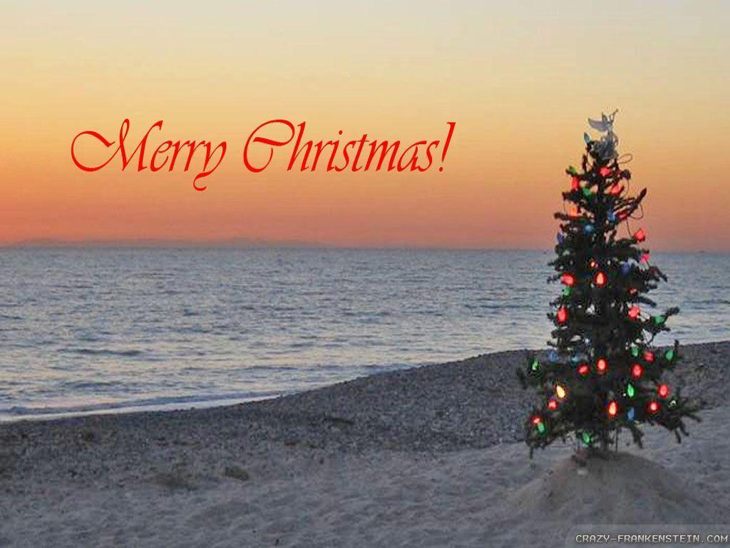 Christmas Beach Wallpapers