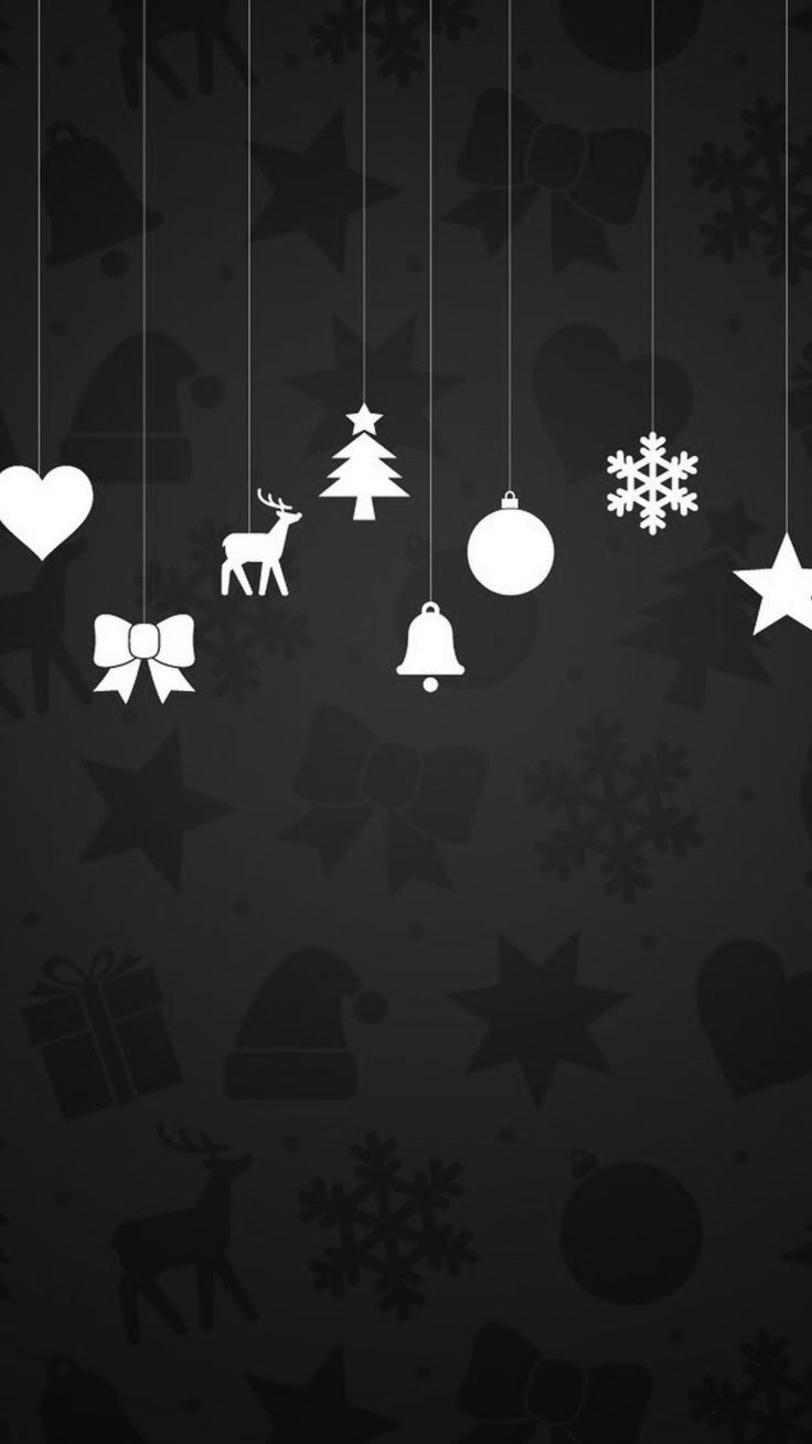 Christmas Black And White Wallpapers