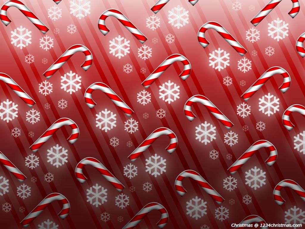 Christmas Candy Canes Wallpapers