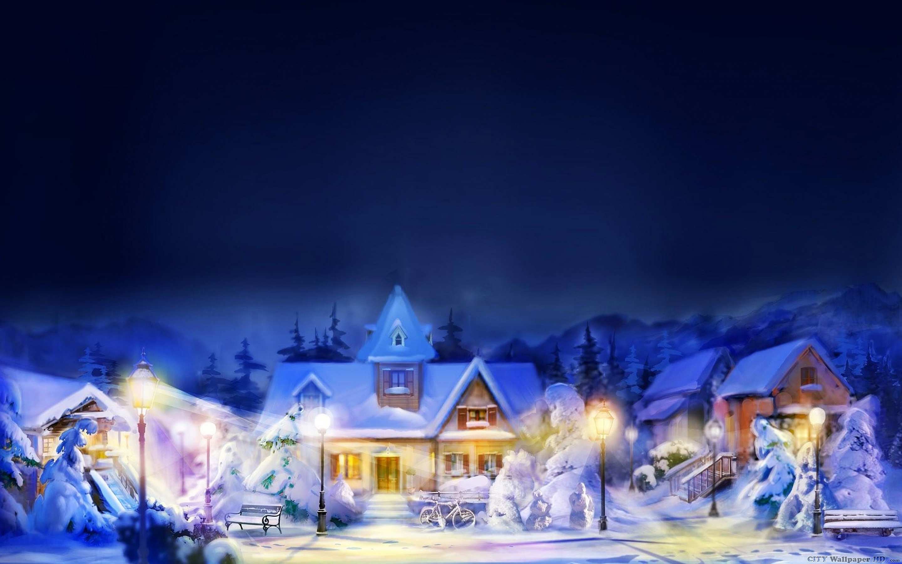 Christmas City Wallpapers