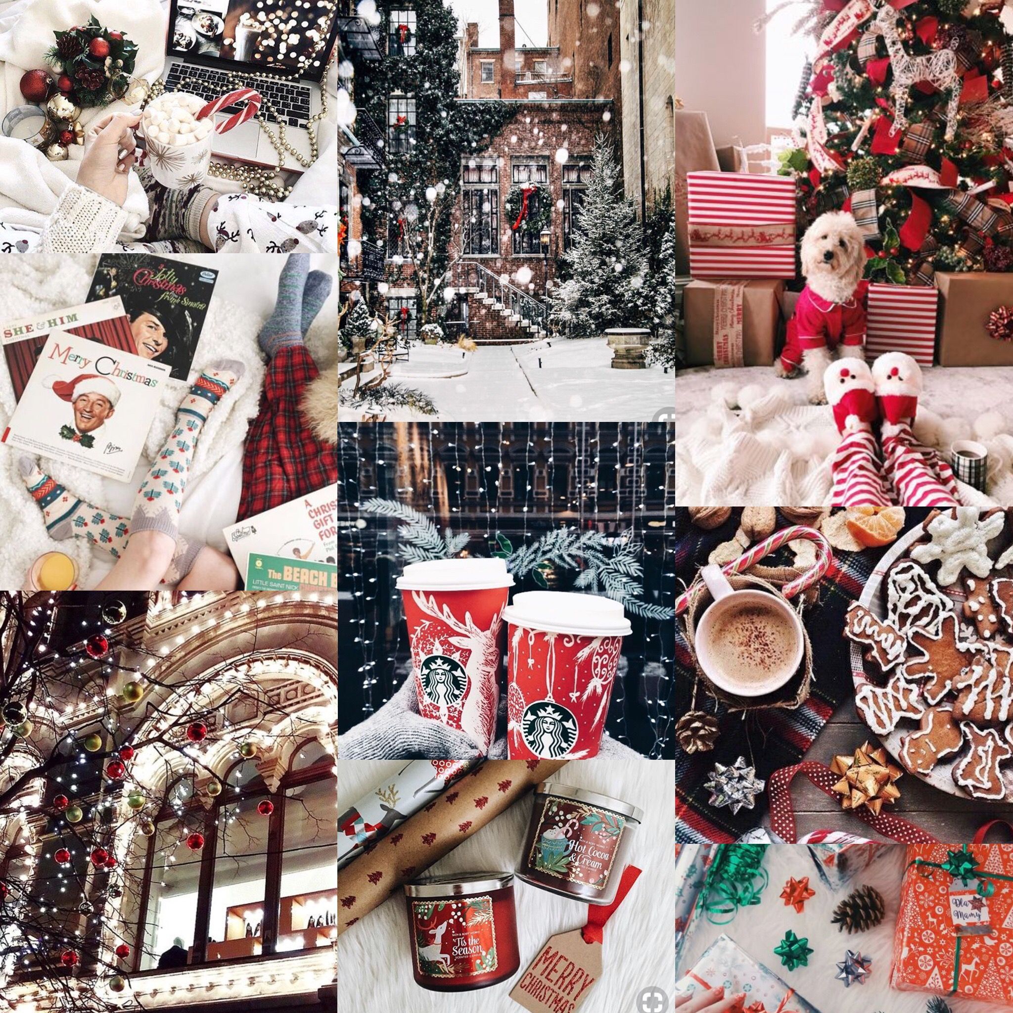 Christmas Collage Wallpapers