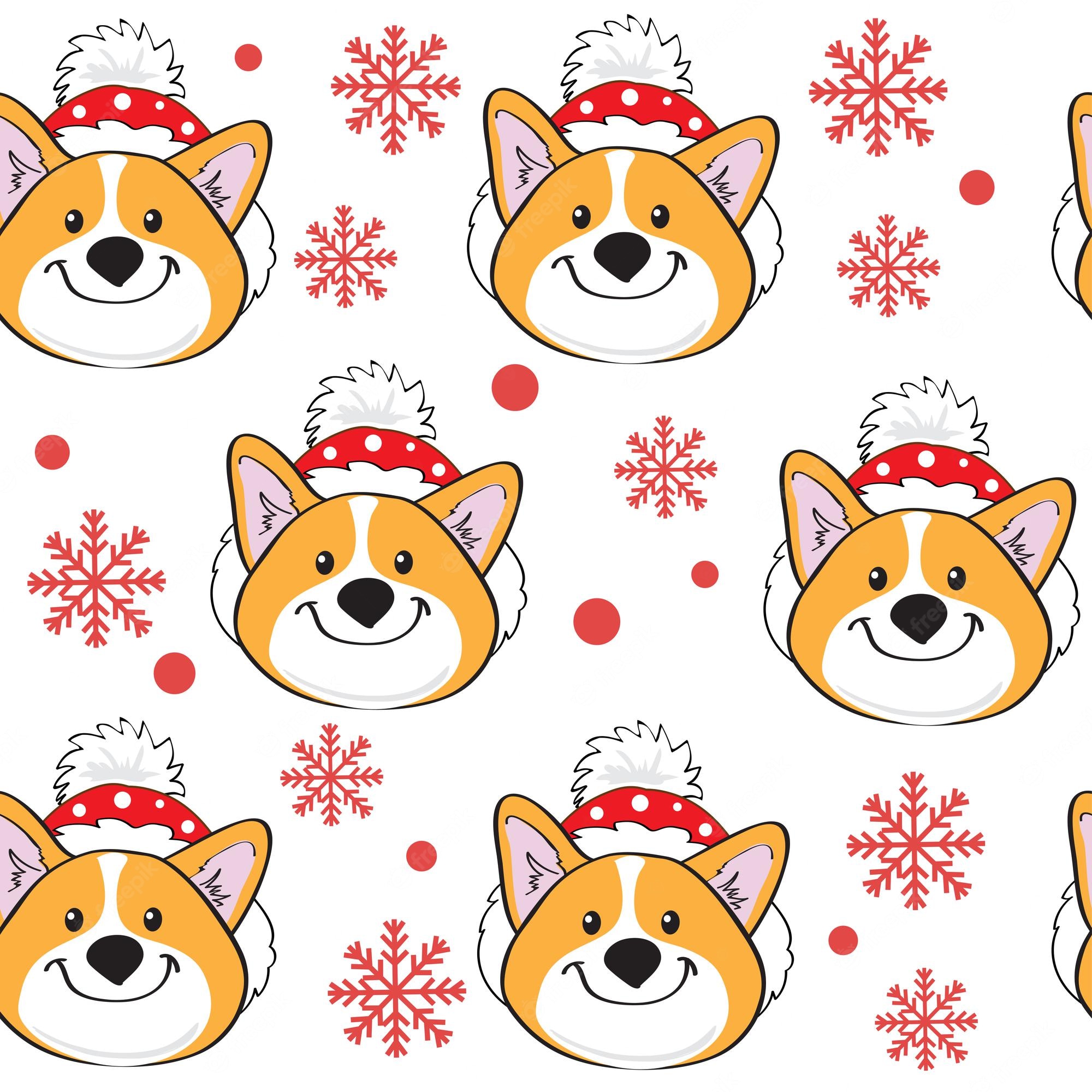 Christmas Corgi Wallpapers