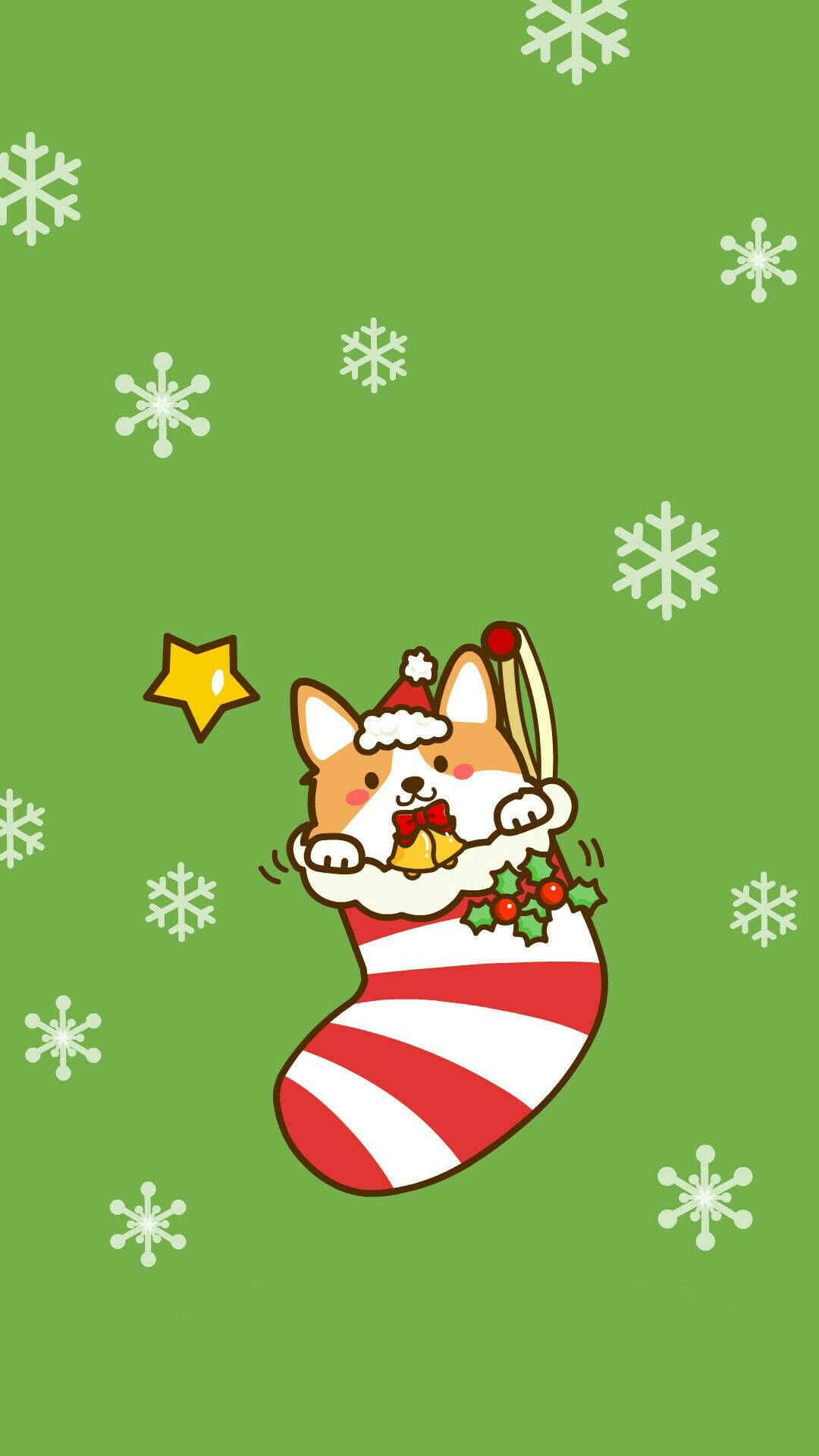 Christmas Corgi Wallpapers