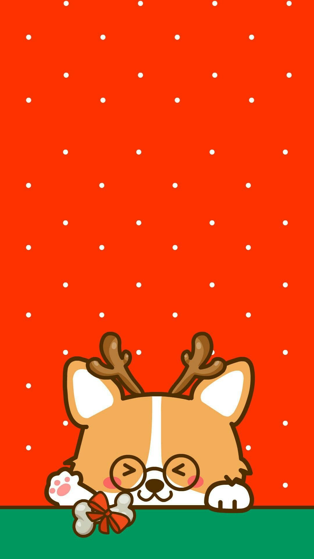 Christmas Corgi Wallpapers